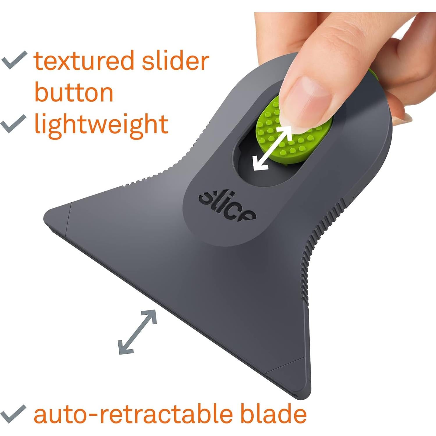 Raspador Mini Auto-Retráctil Slice 10590, Cuchilla Cerámica