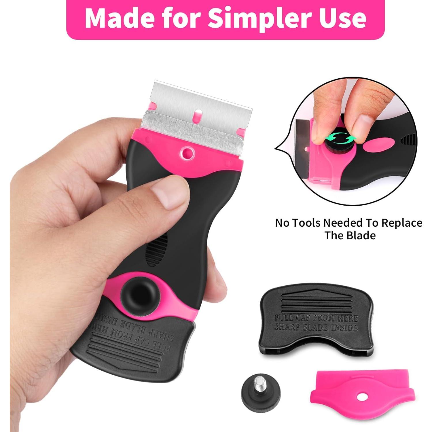 Kit de Raspadores Nalisence con 40 Cuchillas para Limpieza