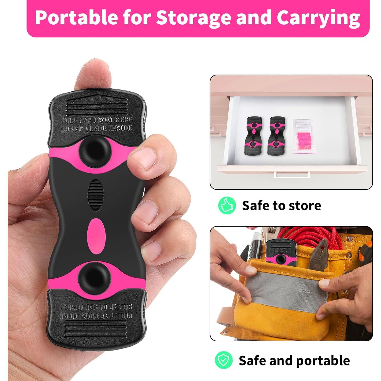 Kit de Raspadores Nalisence con 40 Cuchillas para Limpieza