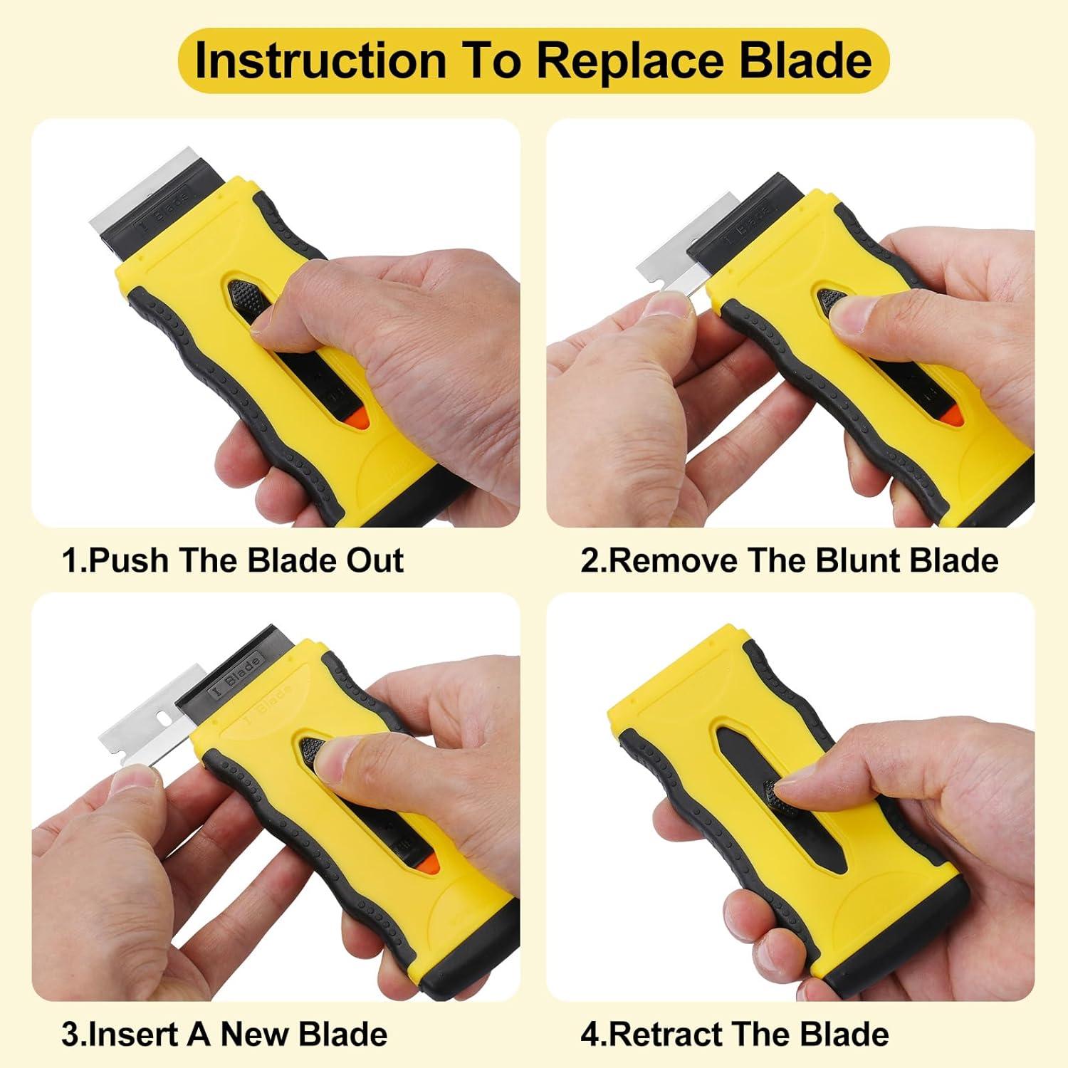Raspadora de Cuchilla Doble Extremo Kiemeu con 10 Cuchillas