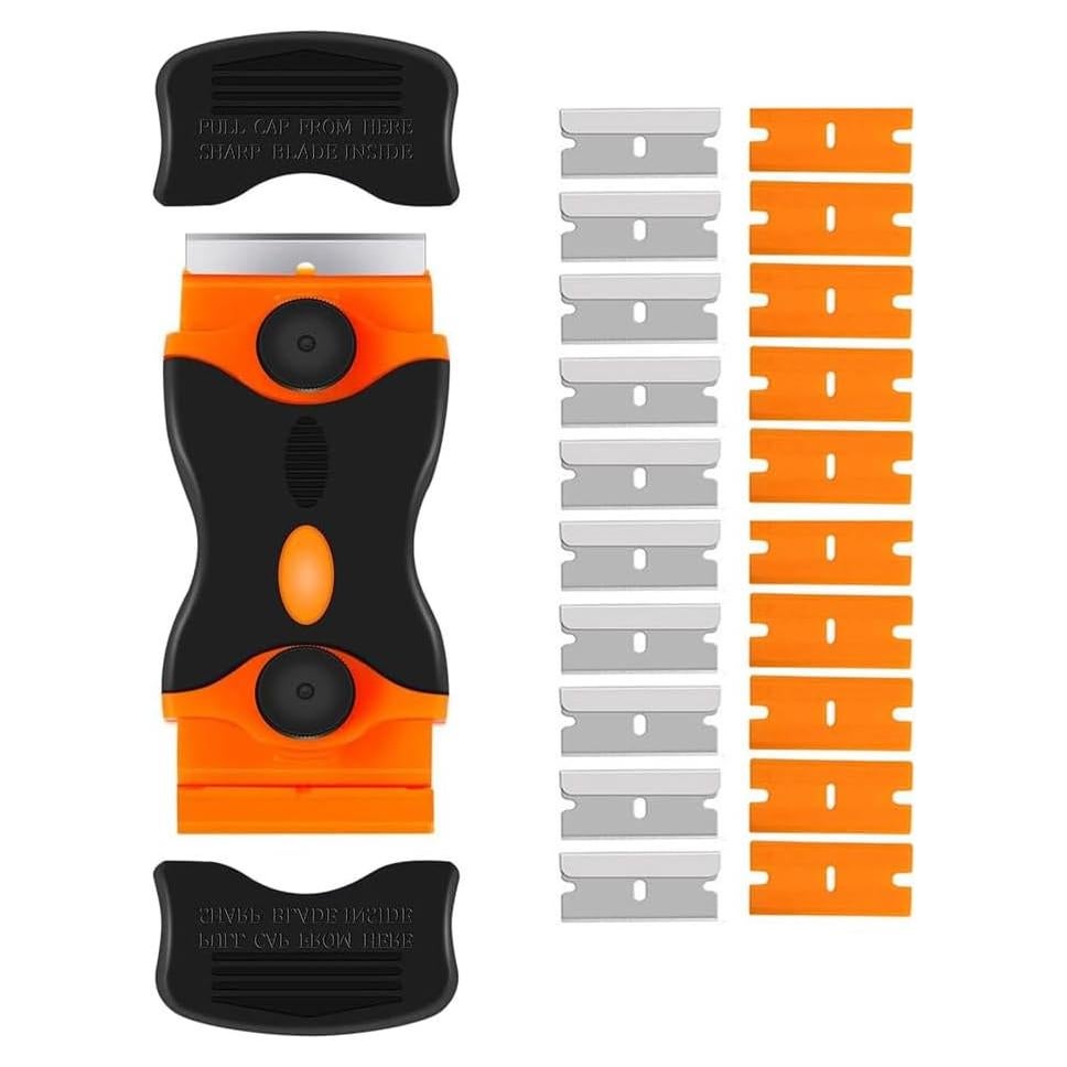 Raspador de Cuchillas Viadom 2-en-1 con 20 Cuchillas