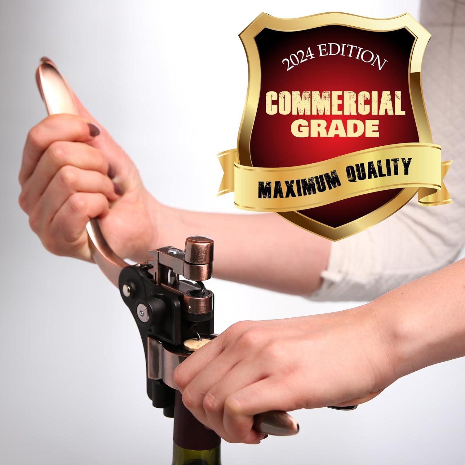 Juego de Sacacorchos Luxiluxy 2024 Acero Inoxidable Oro