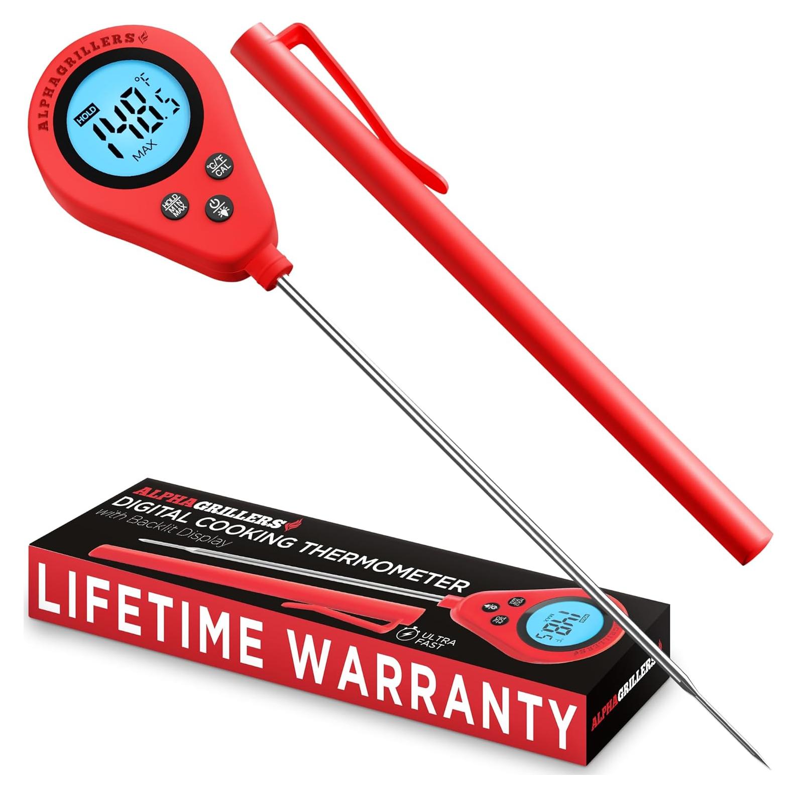 Termómetro Digital Instantáneo Alpha Grillers UM3105 21cm