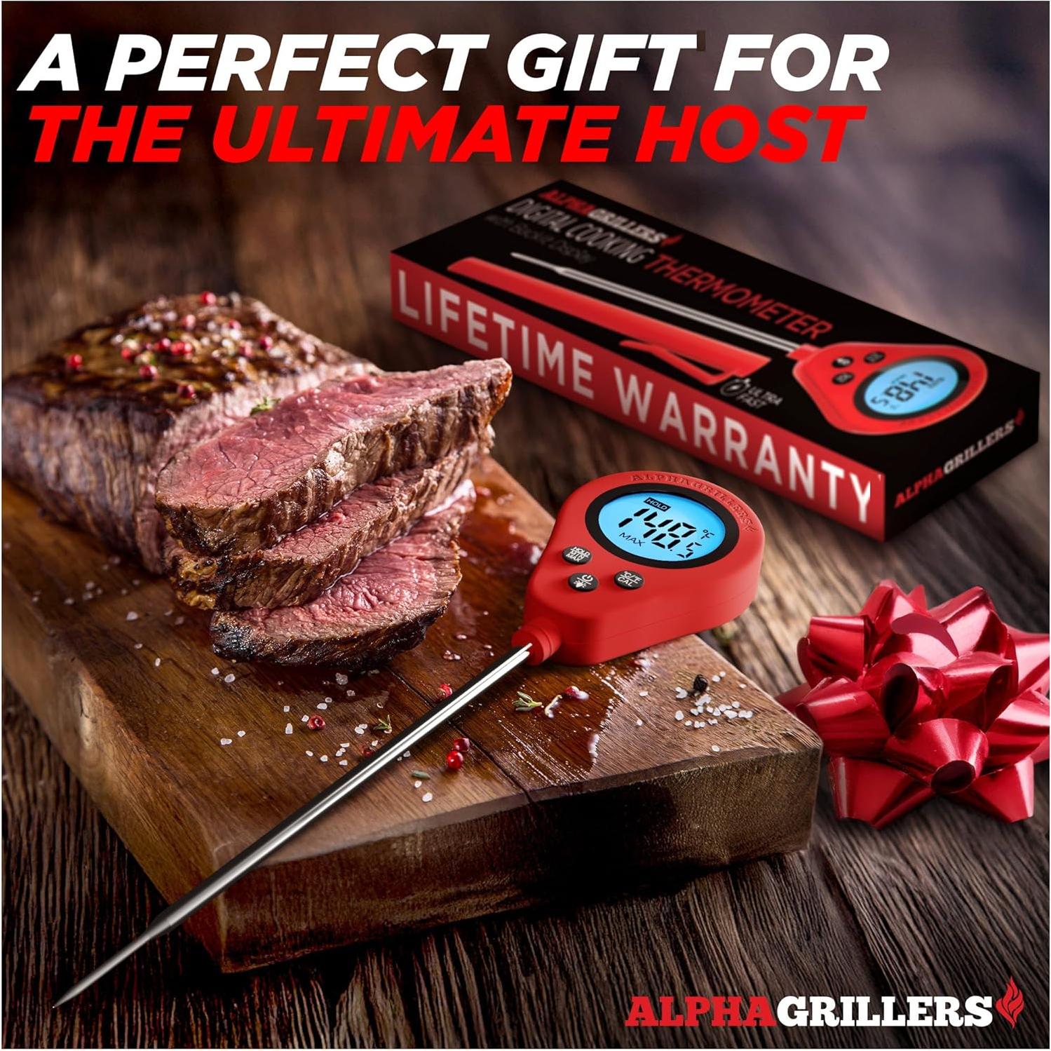 Termómetro Digital Instantáneo Alpha Grillers UM3105 21cm