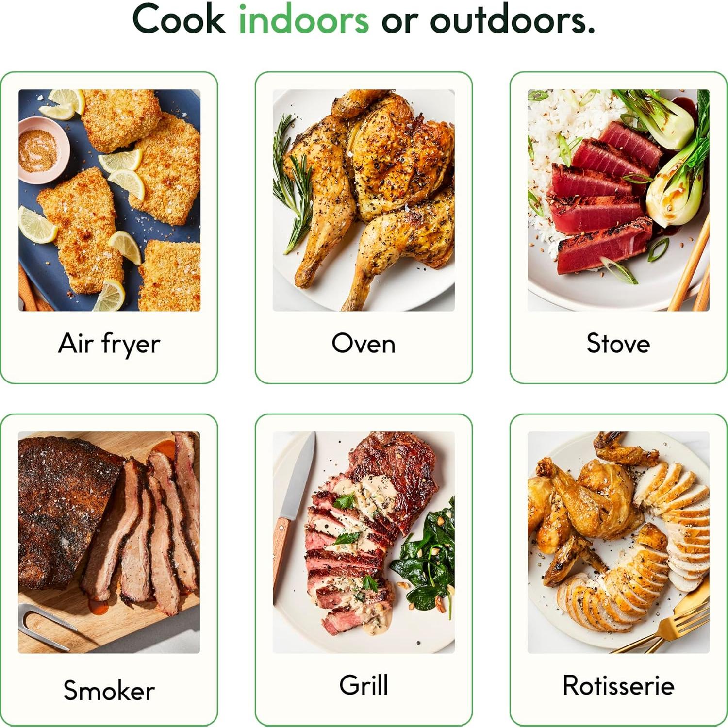 Termómetro de carne inalámbrico CHEF iQ Sense 3 sondas