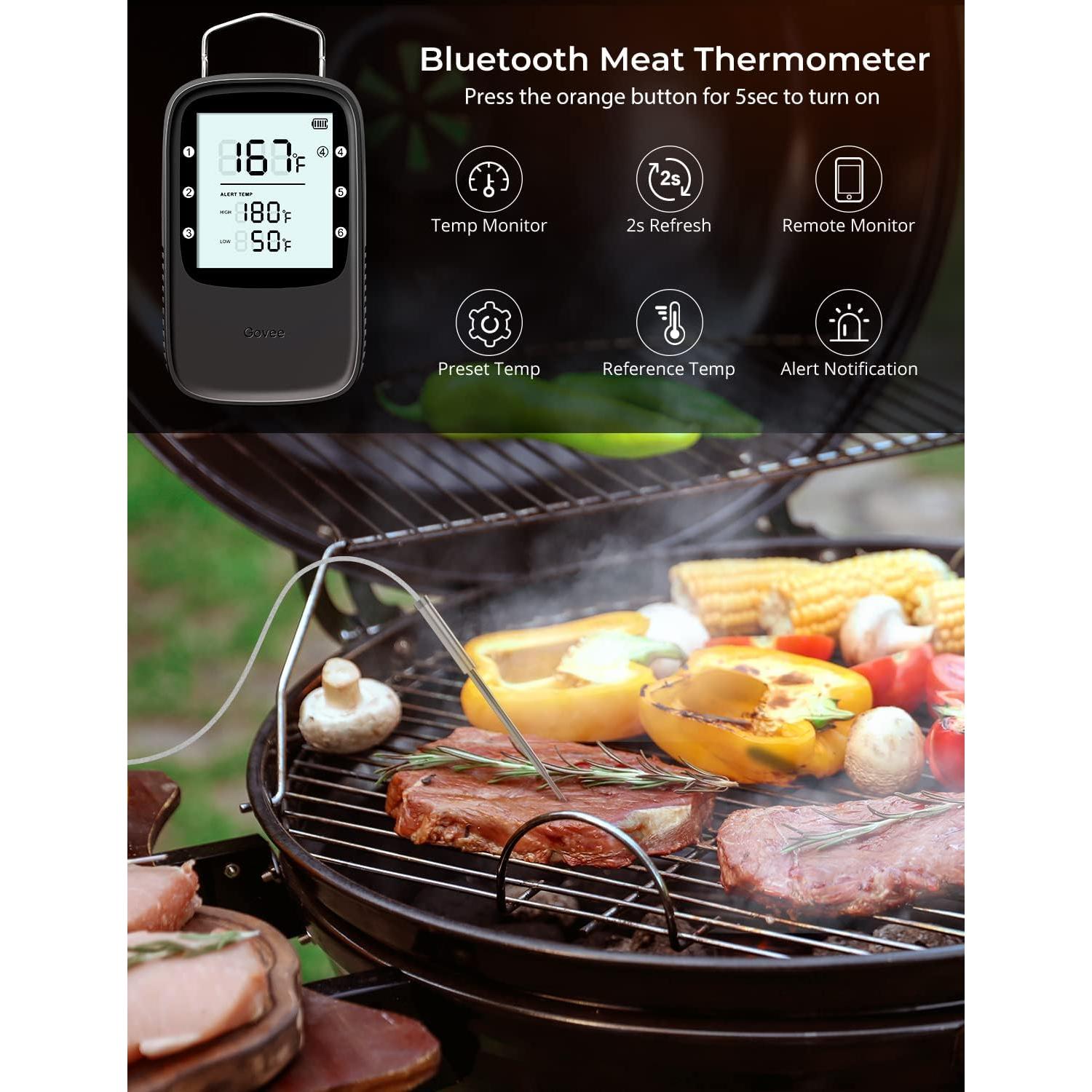 Termómetro de Carne Bluetooth Govee B5055015 2 Probetas
