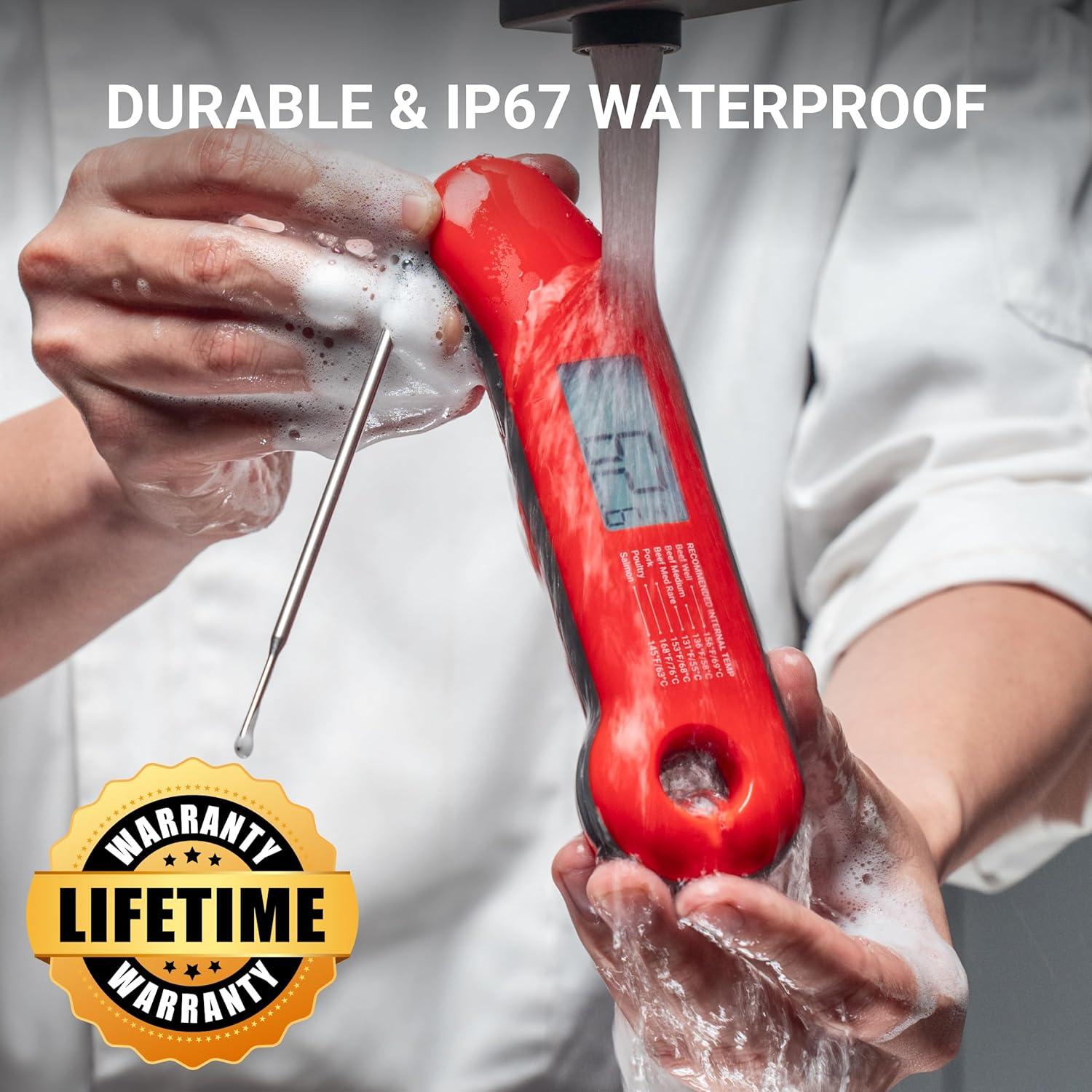 Termómetro Digital de Carne ThermoMaven, 0.5s Lectura Rápida