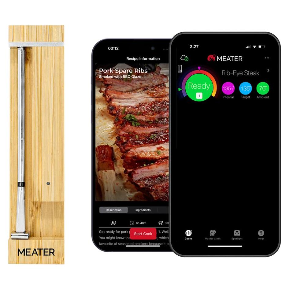 Termómetro de Carne Inalámbrico MEATER Pro Bluetooth 221g