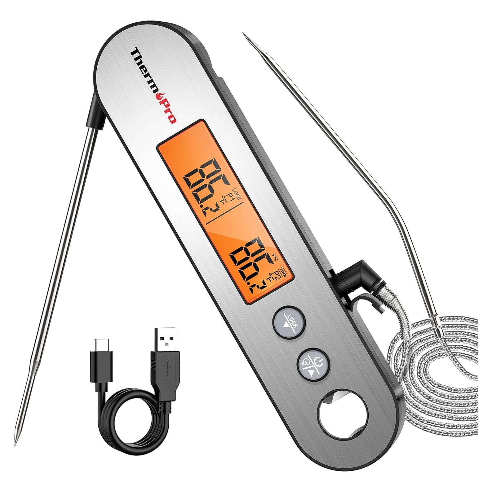 Termómetro Digital de Carne ThermoPro TP610 Recargable