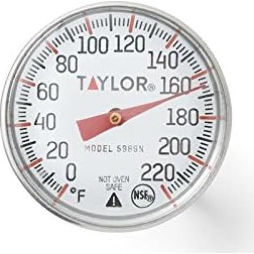 Termómetro de Cocina Analógico Taylor 5989N Acero Inoxidable