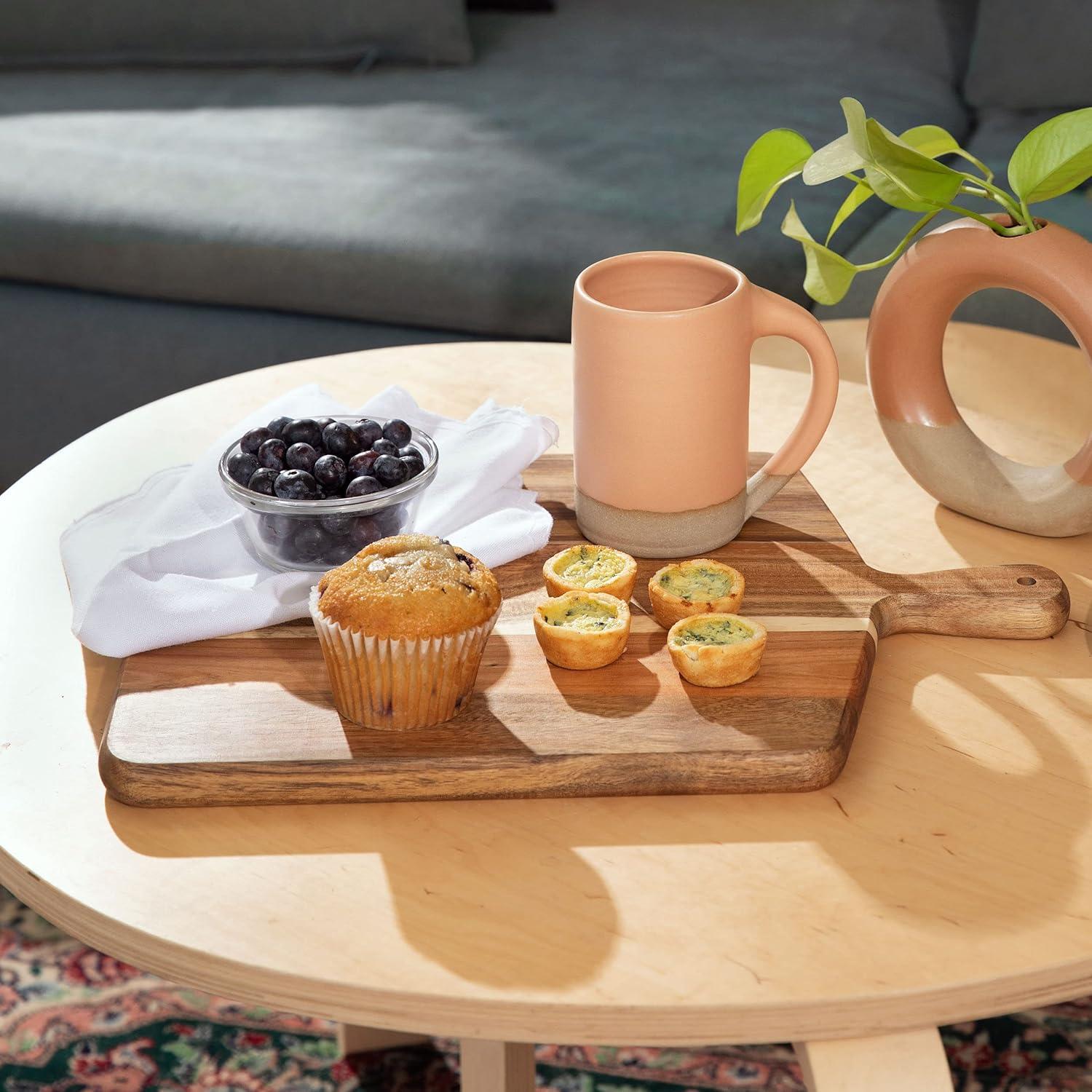 Tabla de Cortar y Servir Home Beets de Acacia 43x33 cm