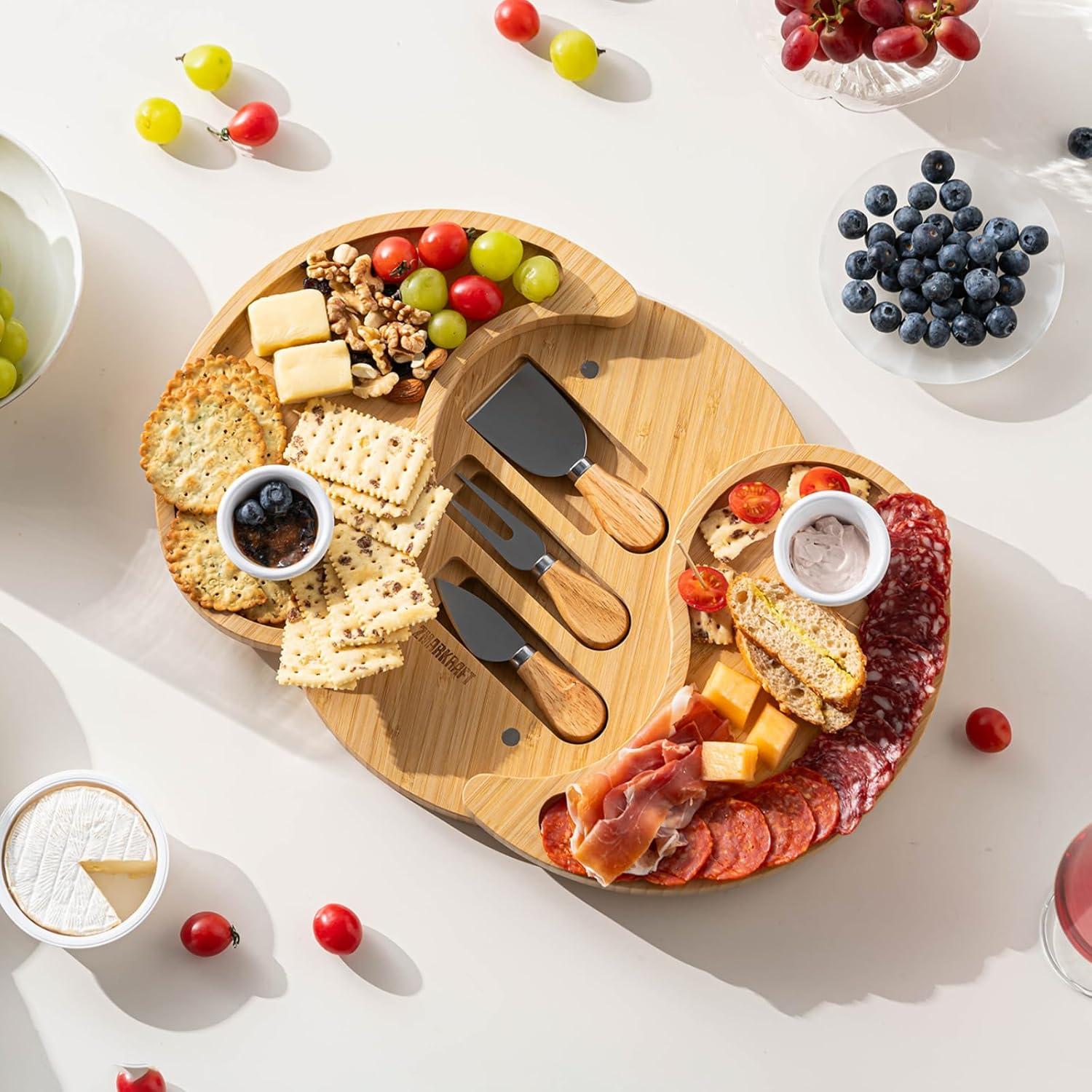 Tablero de Charcutería ZMARKRAFT Doble Capa 30 cm Beige