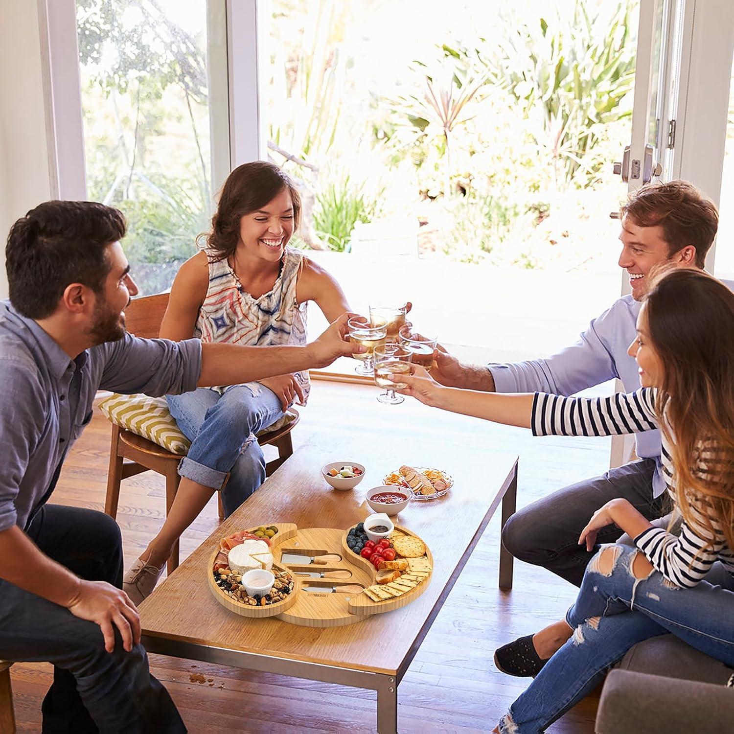 Tablero de Charcutería ZMARKRAFT Doble Capa 30 cm Beige