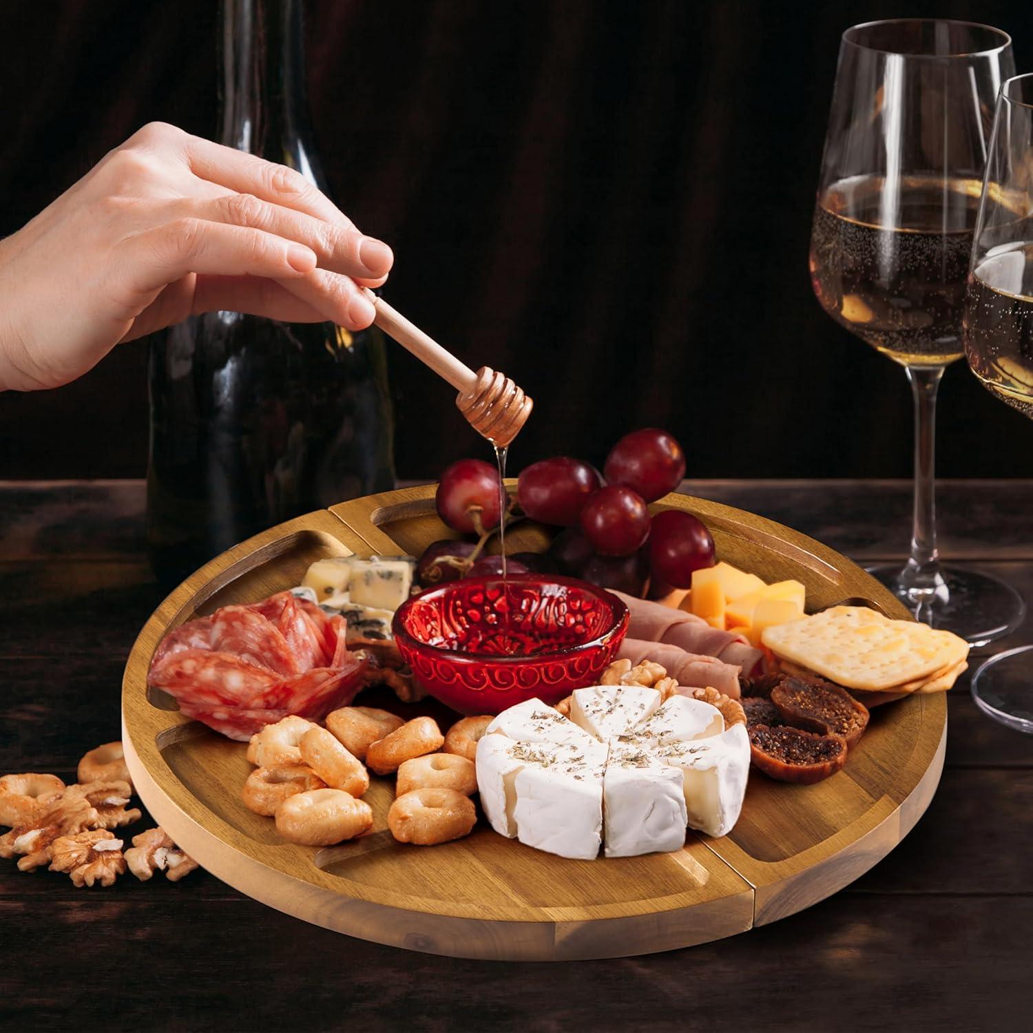 Tabla de Charcutería NAGAWOOD 76,2x33 cm con Accesorios