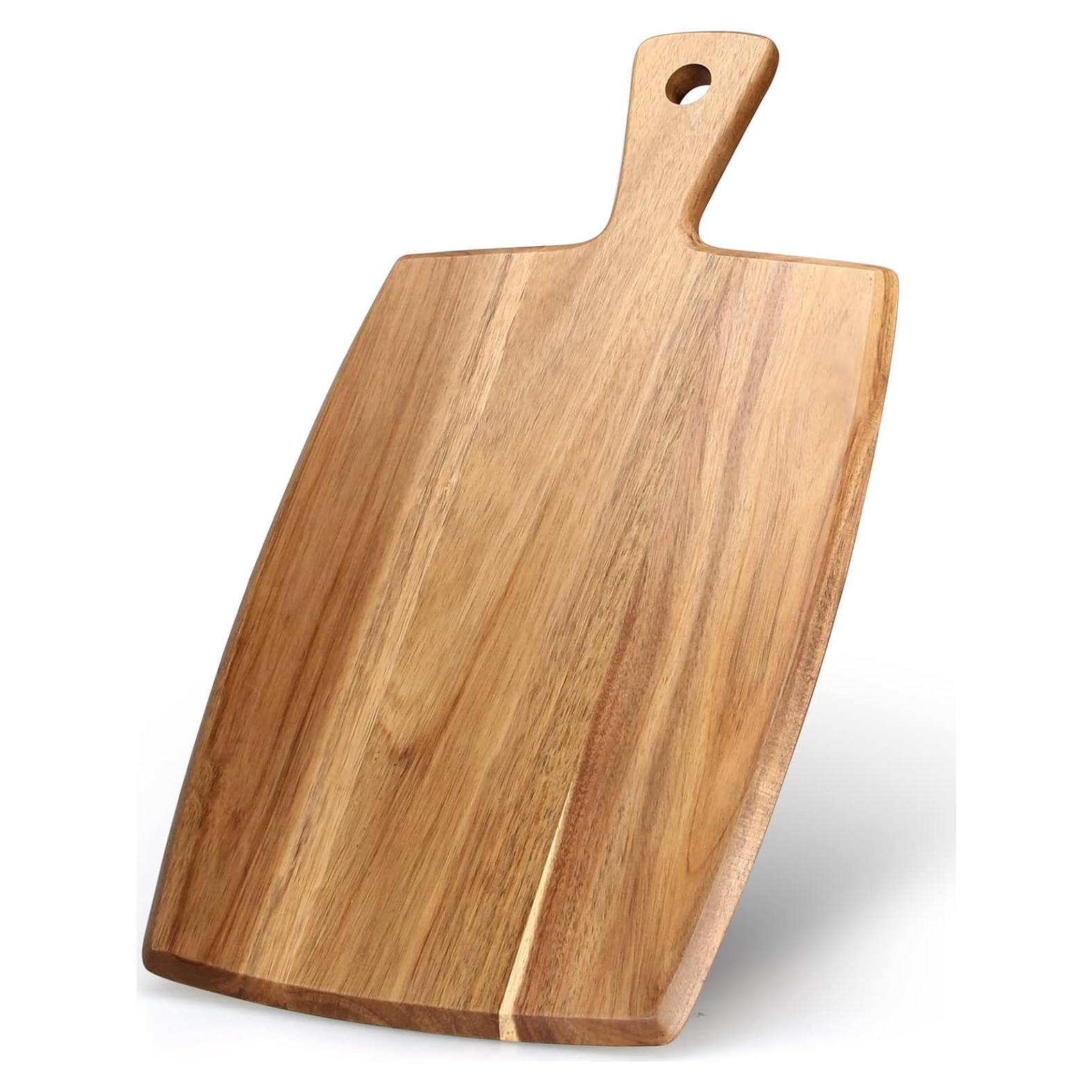 Tabla de Cortar de Madera de Acacia Ayiaren 43x25 cm