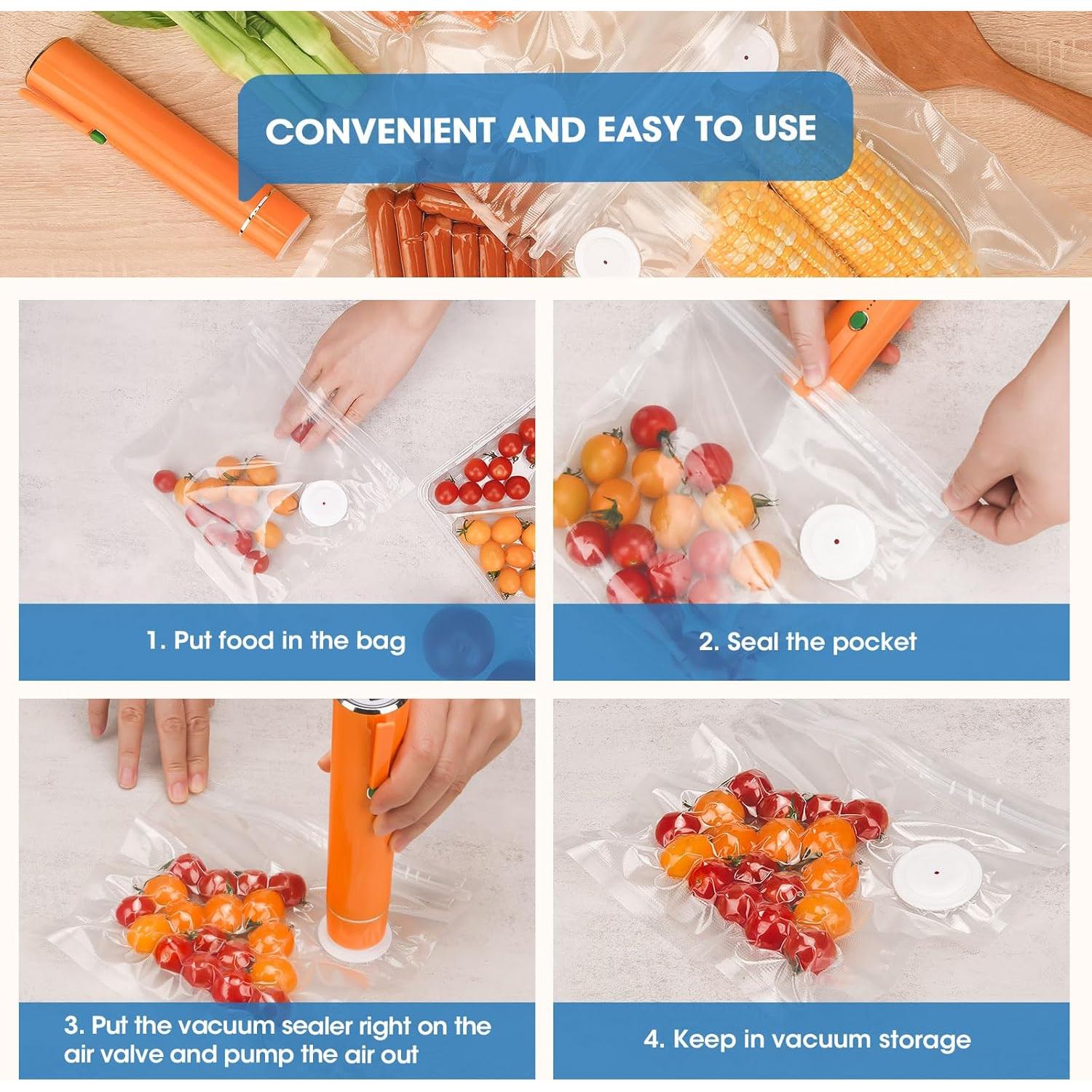 Máquina de Sellado al Vacío Pengrainsys VBAGS + 40 Bolsas