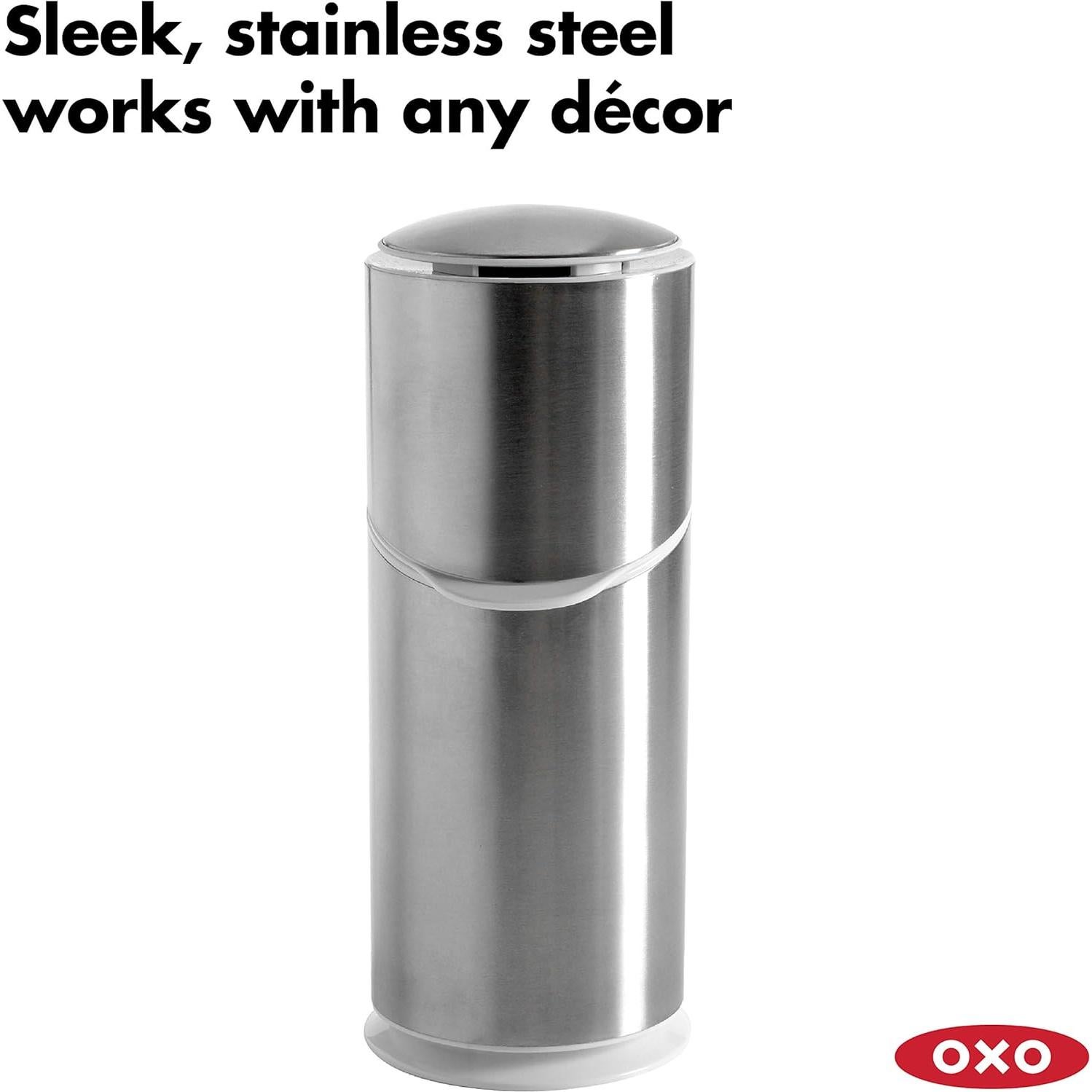 Organizador de Cepillos de Dientes OXO Good Grips Acero Inoxidable