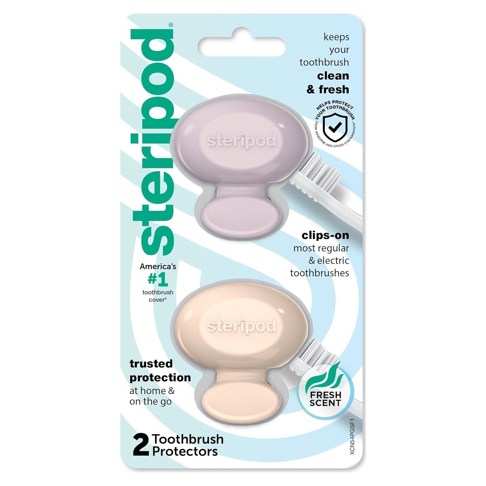 Protector de Cepillo de Dientes Steripod Pharmapak 2 Piezas