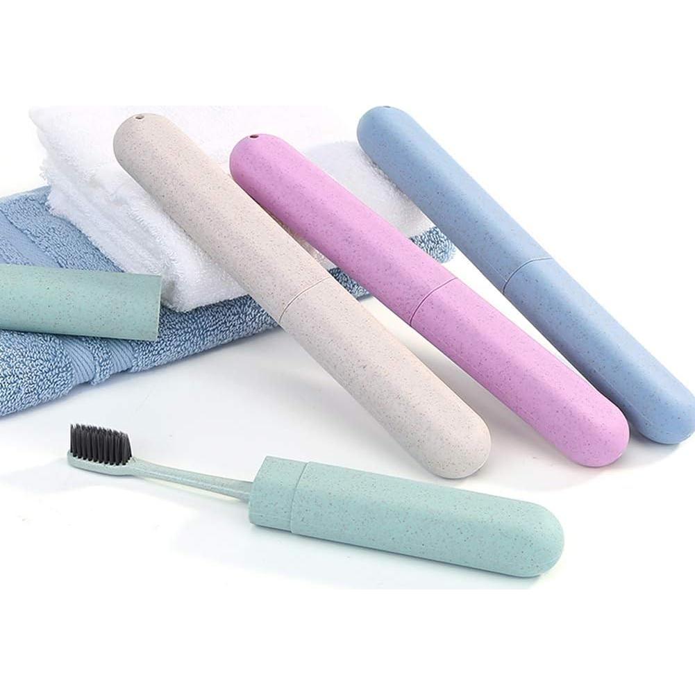 Estuche de Cepillo de Dientes Hooqict 4 Piezas Viaje