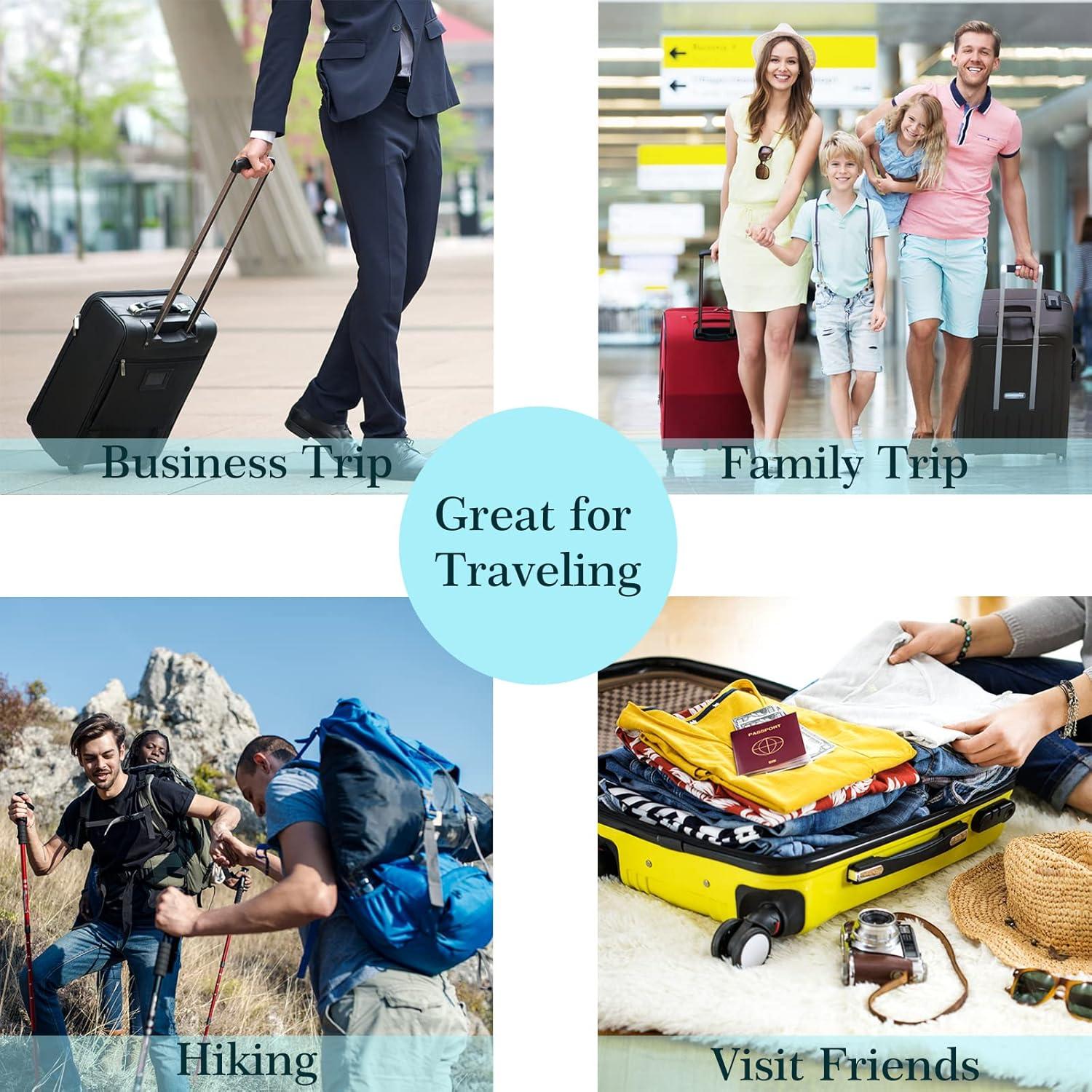 Estuche de Cepillo de Dientes Hooqict 4 Piezas Viaje