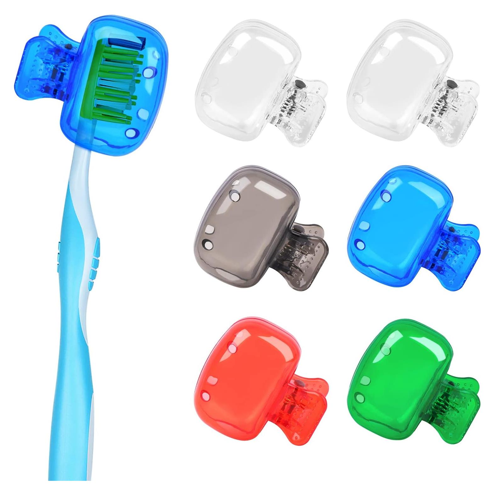 6 Cubiertas de Cepillo de Dientes Waenerec - Viaje y Protección