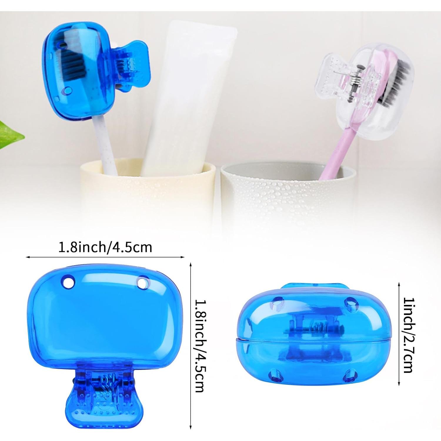 6 Cubiertas de Cepillo de Dientes Waenerec - Viaje y Protección