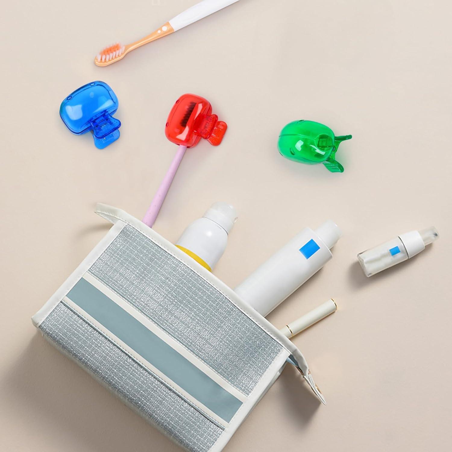 6 Cubiertas de Cepillo de Dientes Waenerec - Viaje y Protección