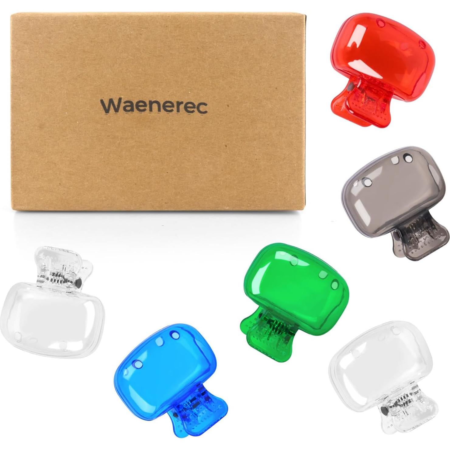 6 Cubiertas de Cepillo de Dientes Waenerec - Viaje y Protección