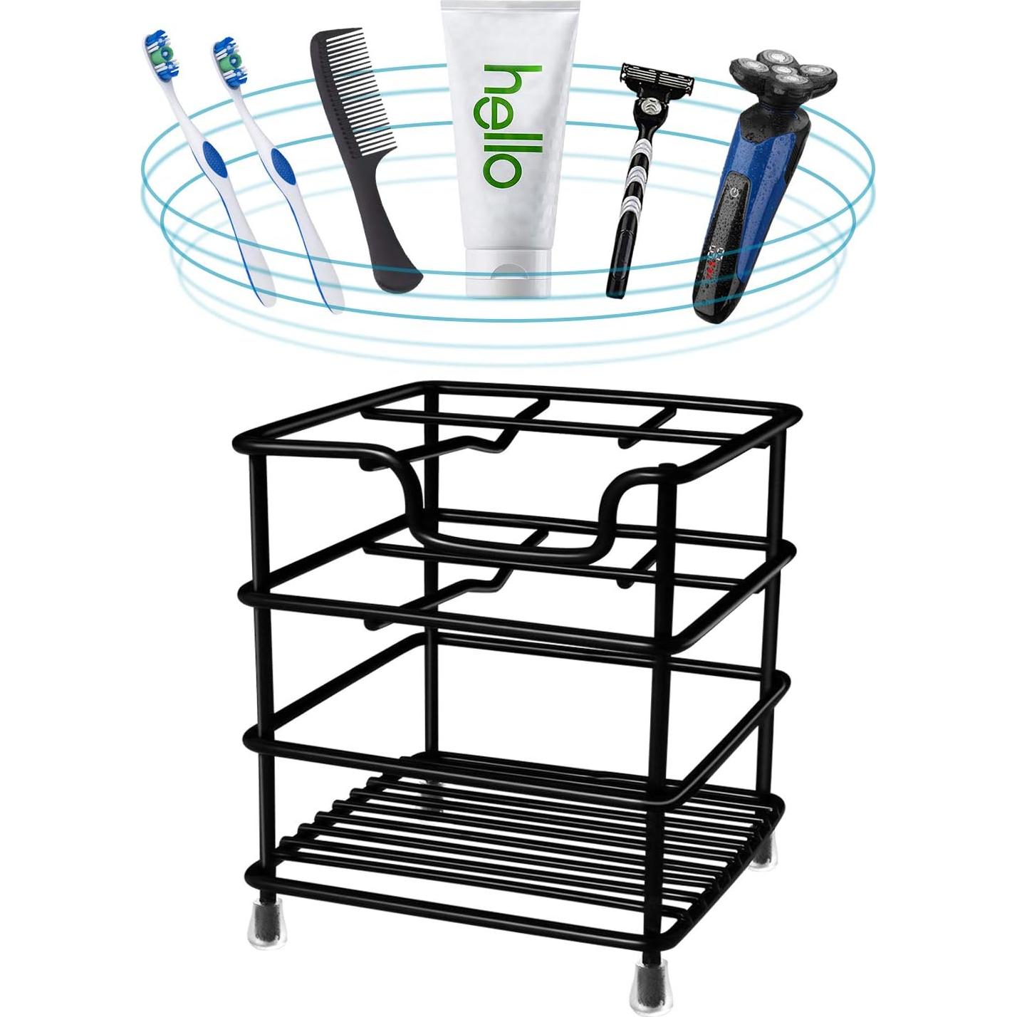 Soporte para Cepillos de Dientes HYRIXDIRECT Acero Inoxidable