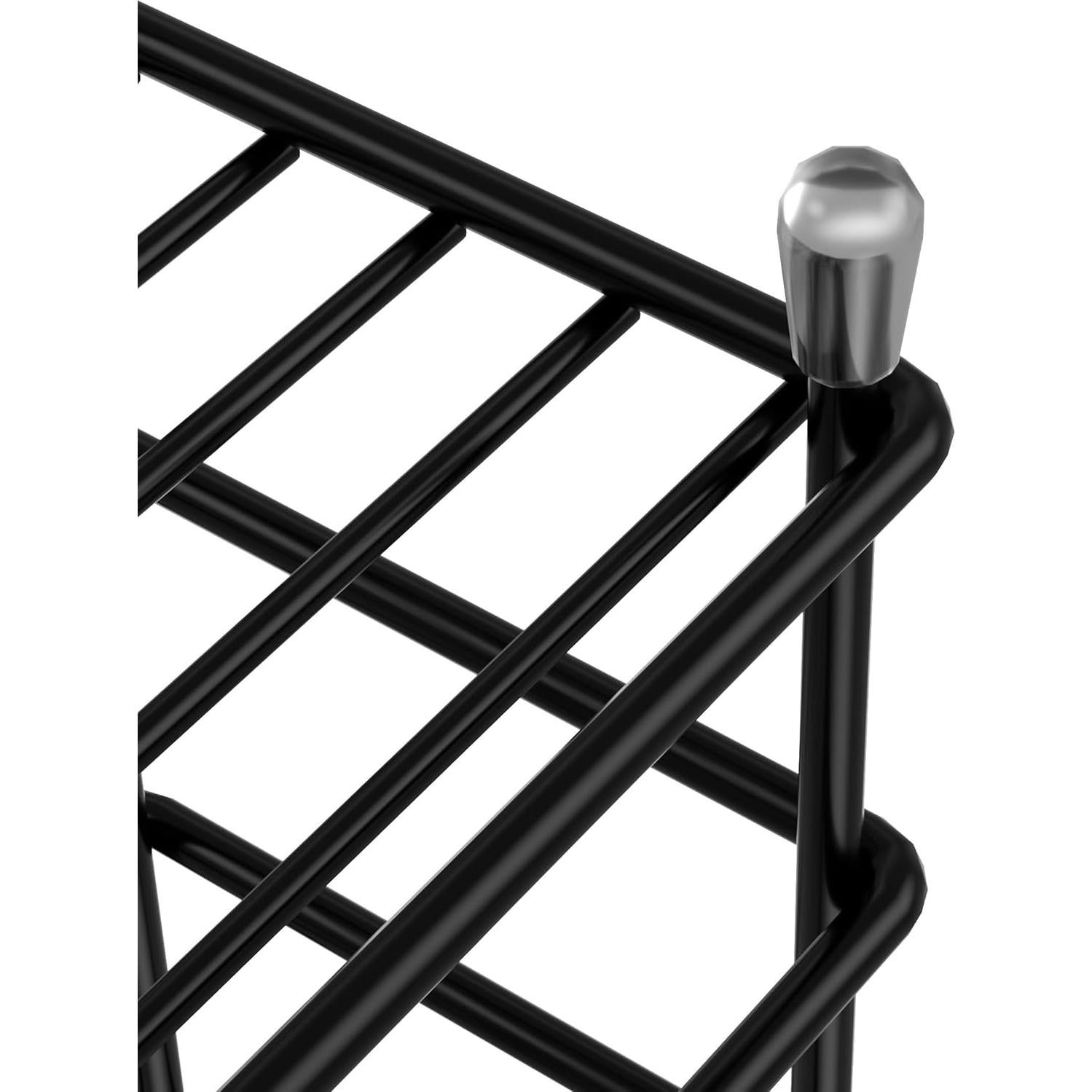 Soporte para Cepillos de Dientes HBlife Acero Inoxidable Negro