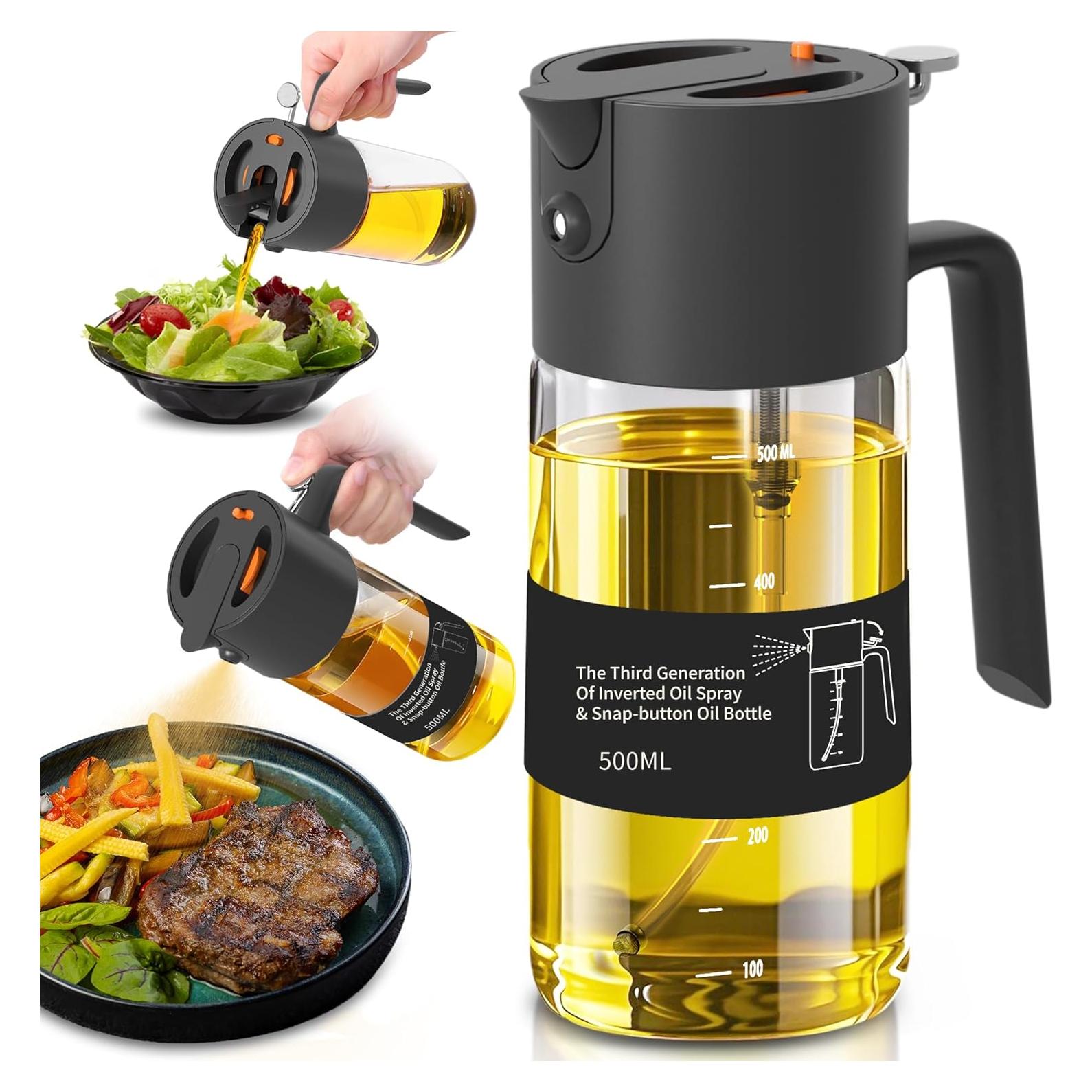 Rociador de Aceite Costop 500ml Vidrio a Prueba de Fugas