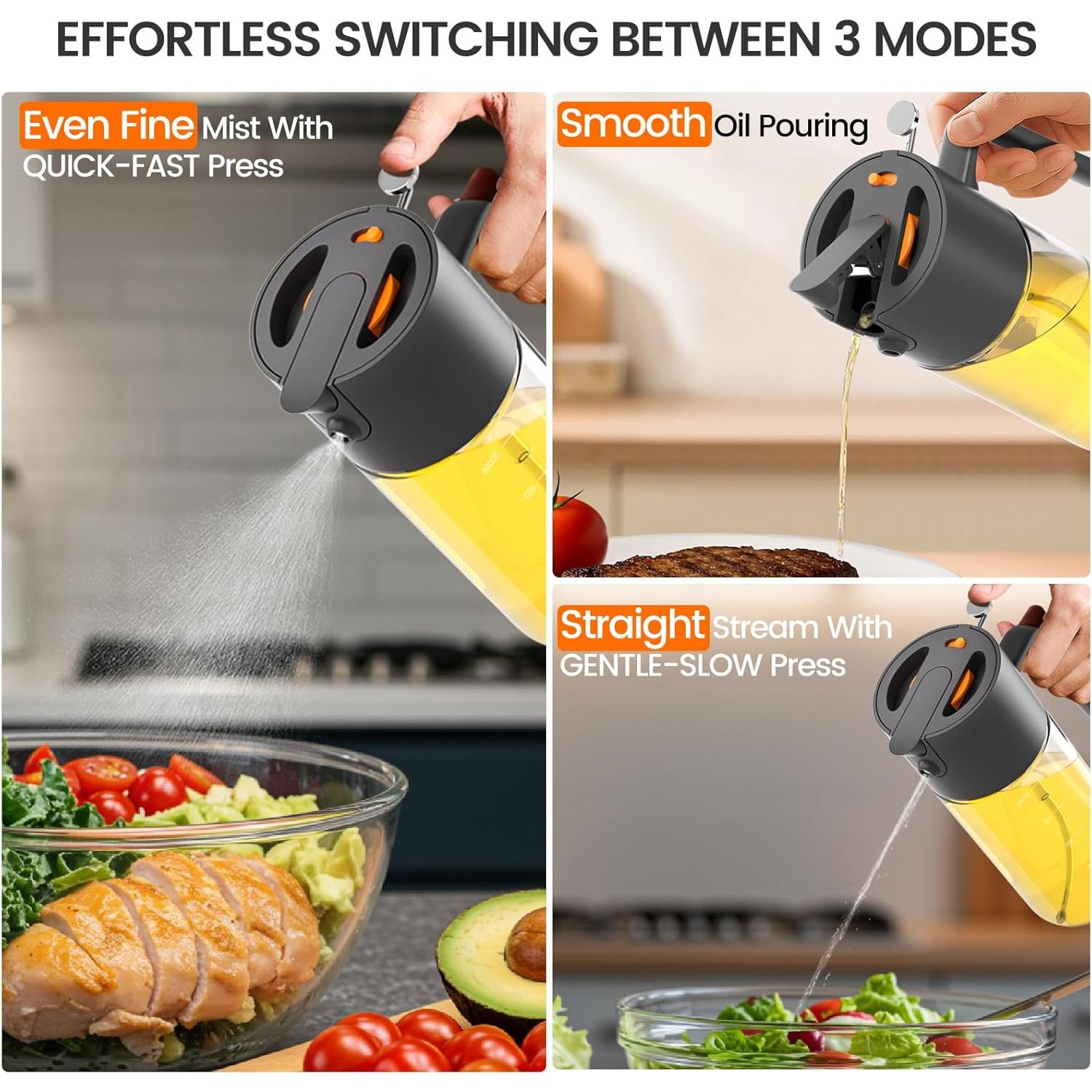 Rociador de Aceite Costop 500ml Vidrio a Prueba de Fugas