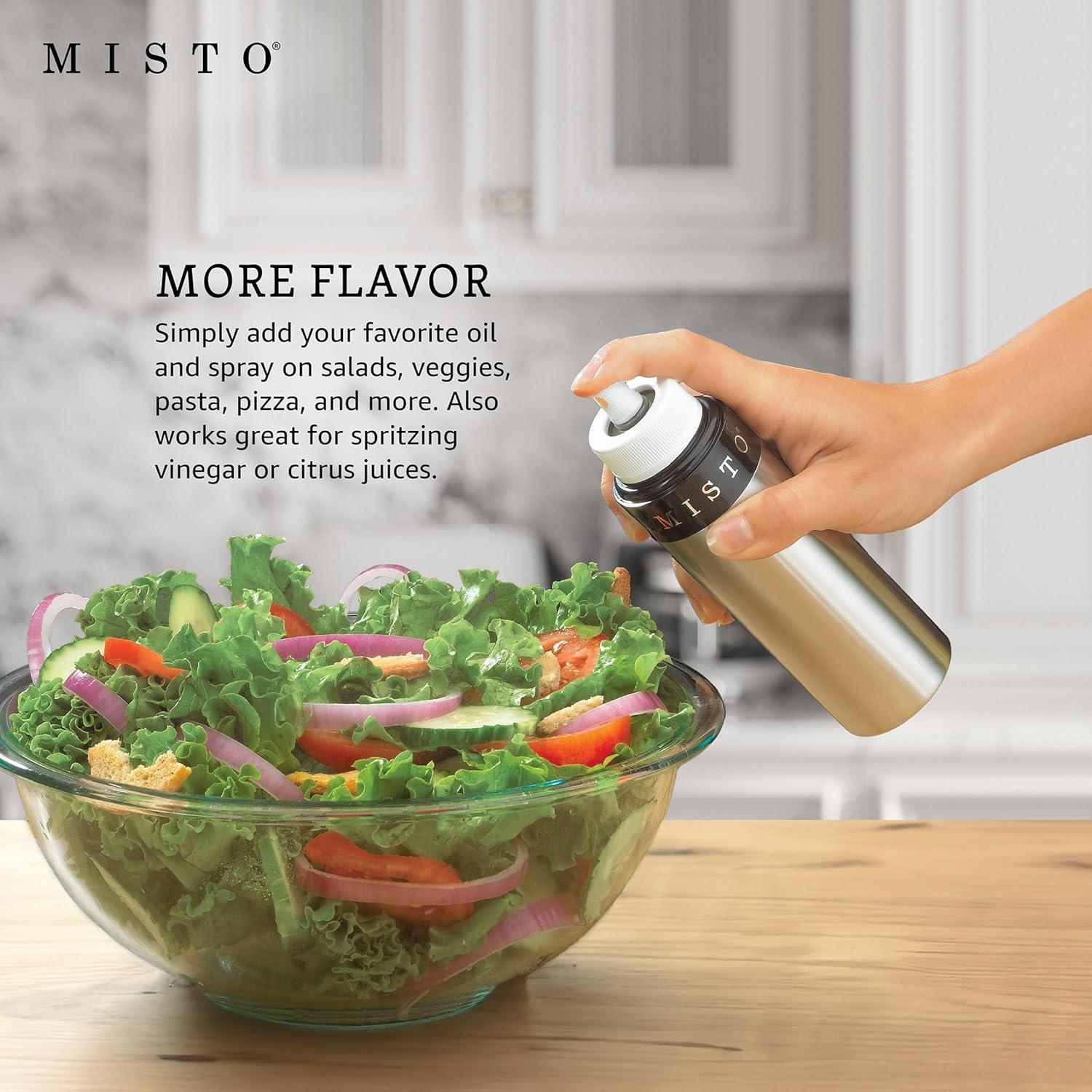 Juego de 2 Pulverizadores de Aceite Misto 94.6 ml Aluminio