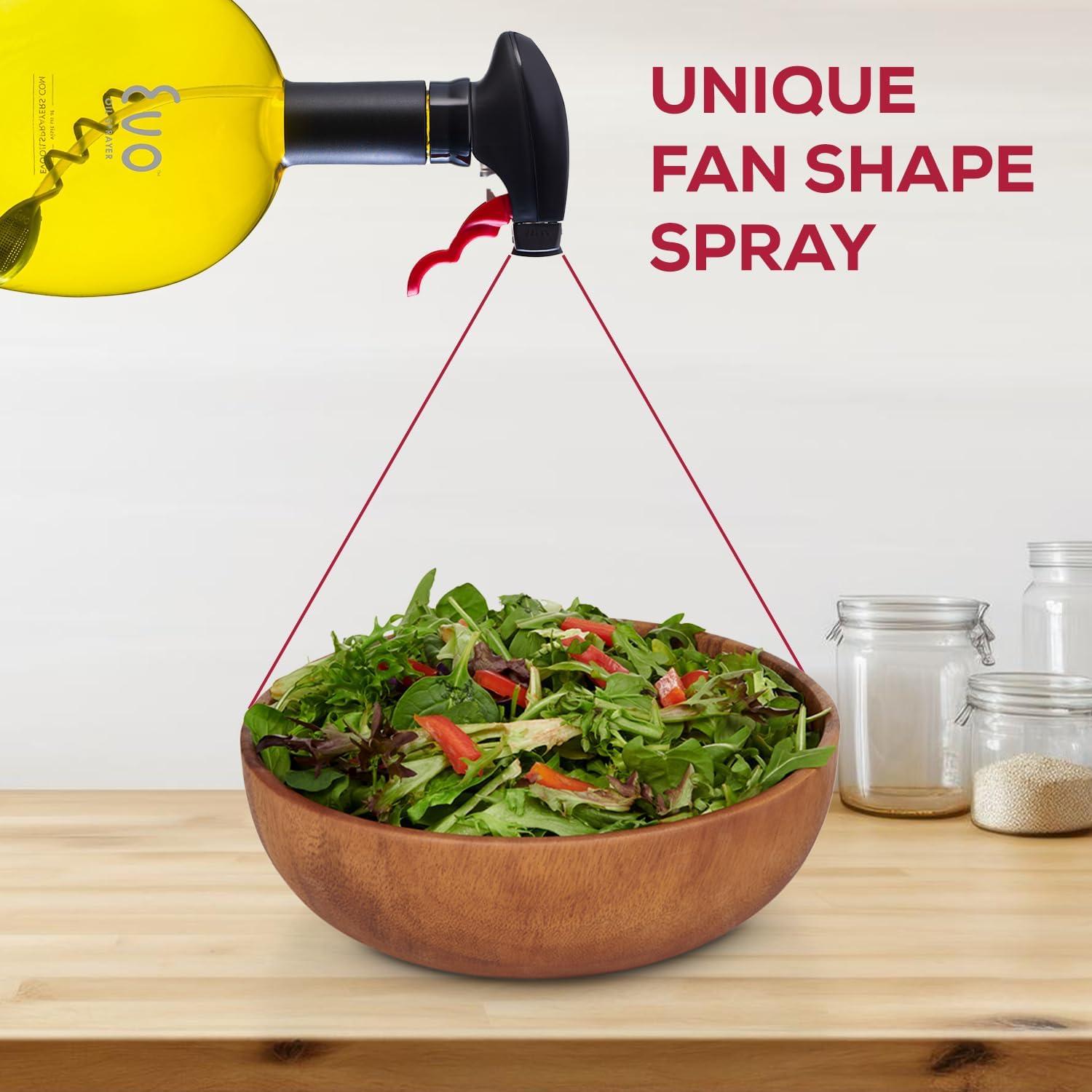 Botella Spray de Aceite Evo 532 ml No Aerosol Amarillo