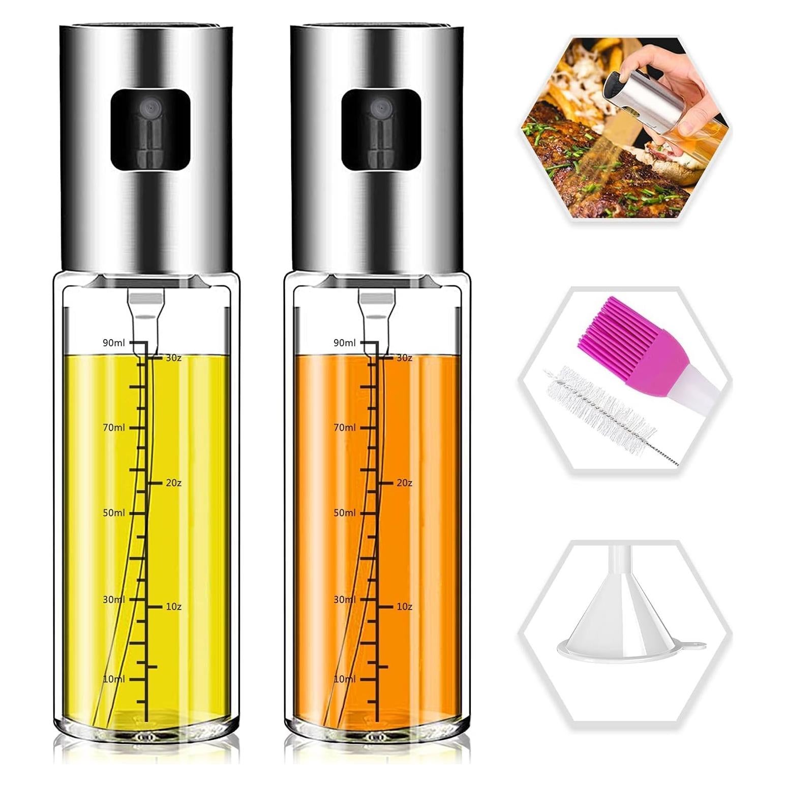 Rociador de Aceite NORBASE 100ml 2 Piezas Reutilizable