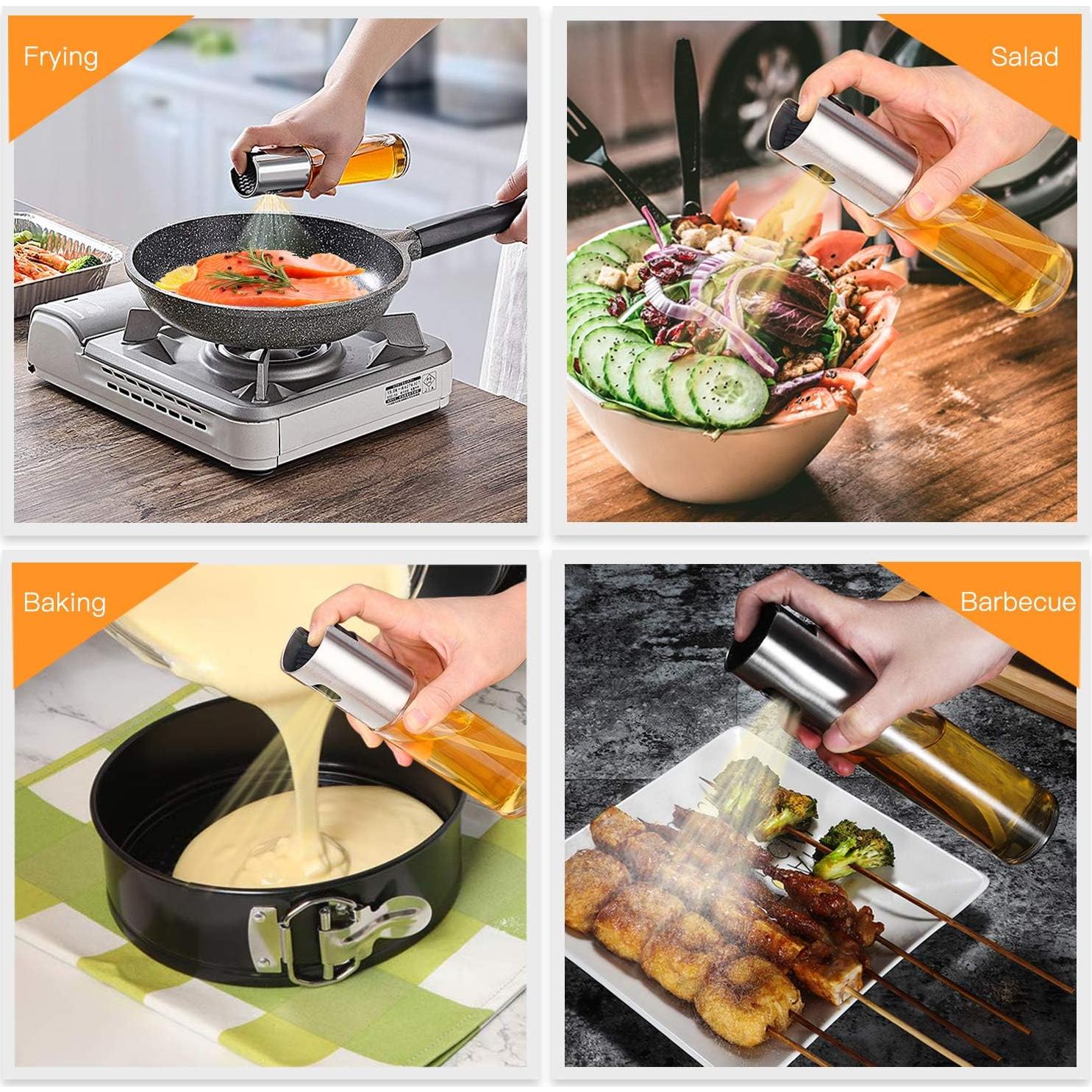 Rociador de Aceite NORBASE 100ml 2 Piezas Reutilizable