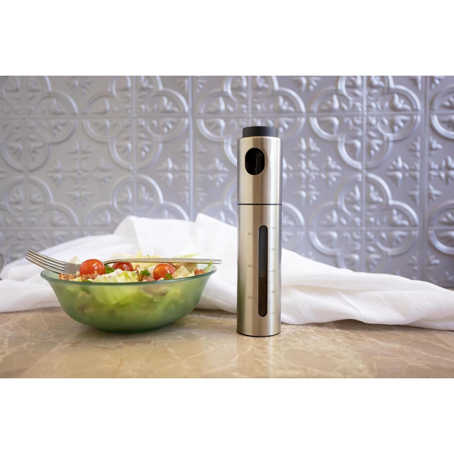 Rociador de Aceite de Oliva Fox Run 100 ml Acero Inoxidable