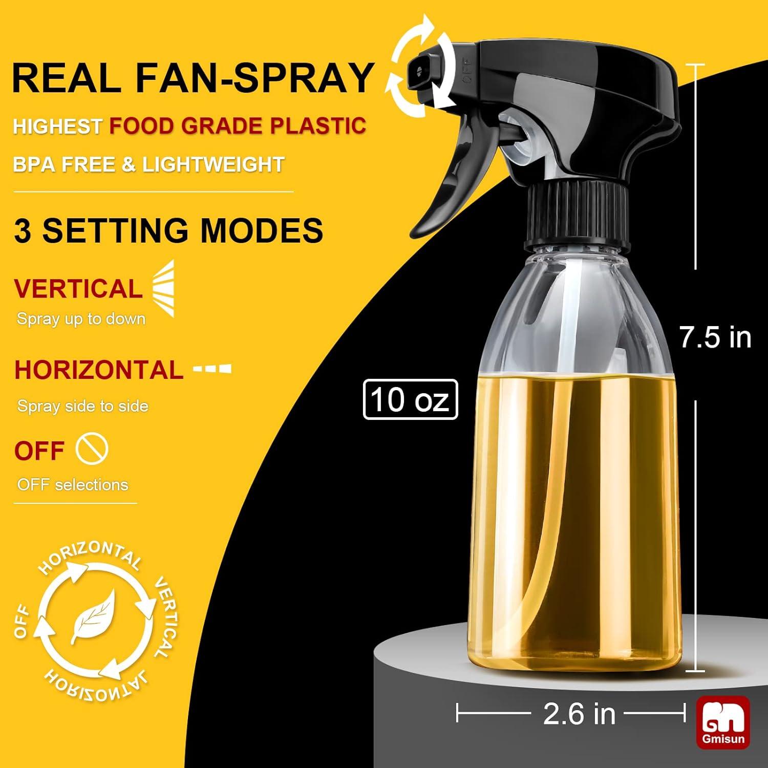 Botella Spray de Aceite GMISUN 2 Pack 295ml Reutilizable