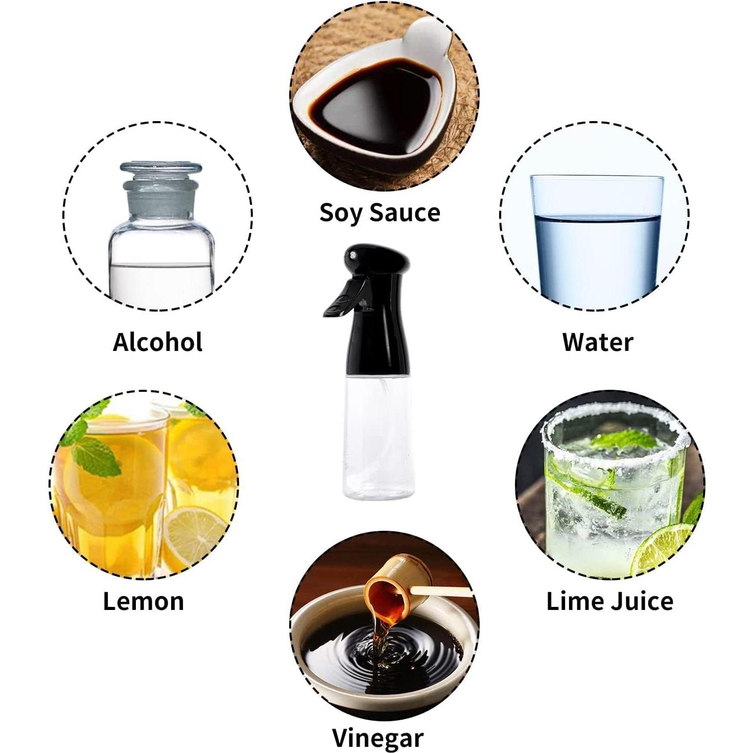 Pulverizador de Aceite de Vidrio MJDFS 200ml A Prueba de Fugas