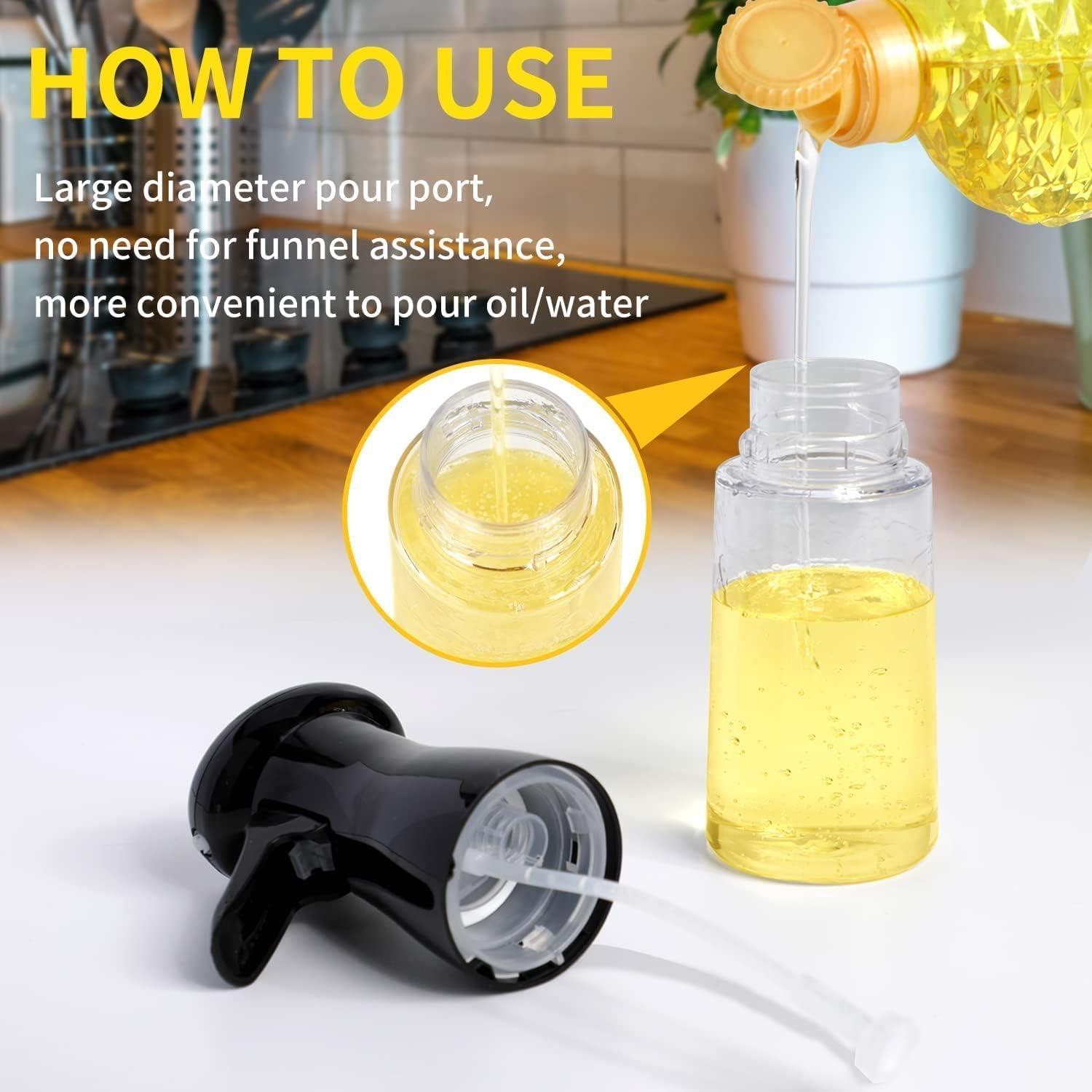 Pulverizador de Aceite de Vidrio MJDFS 200ml A Prueba de Fugas