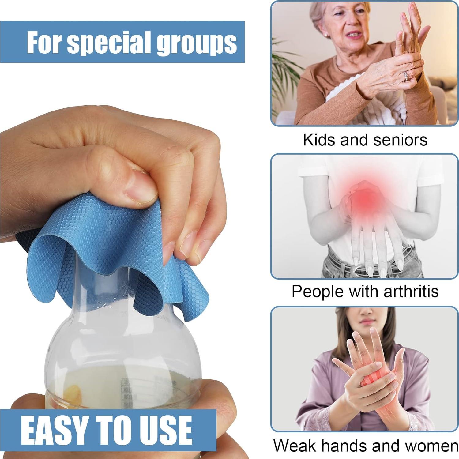 Cojines Agarradores de Tarros LUTER 4 Piezas Goma