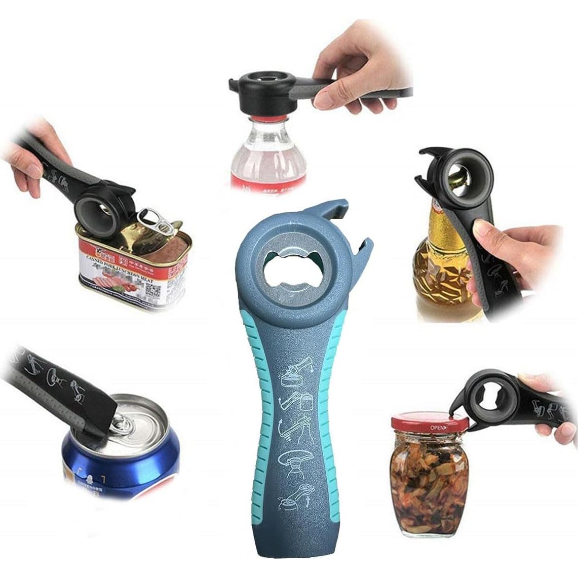 Abrebotellas 5 en 1 GZLT para Artritis - Azul