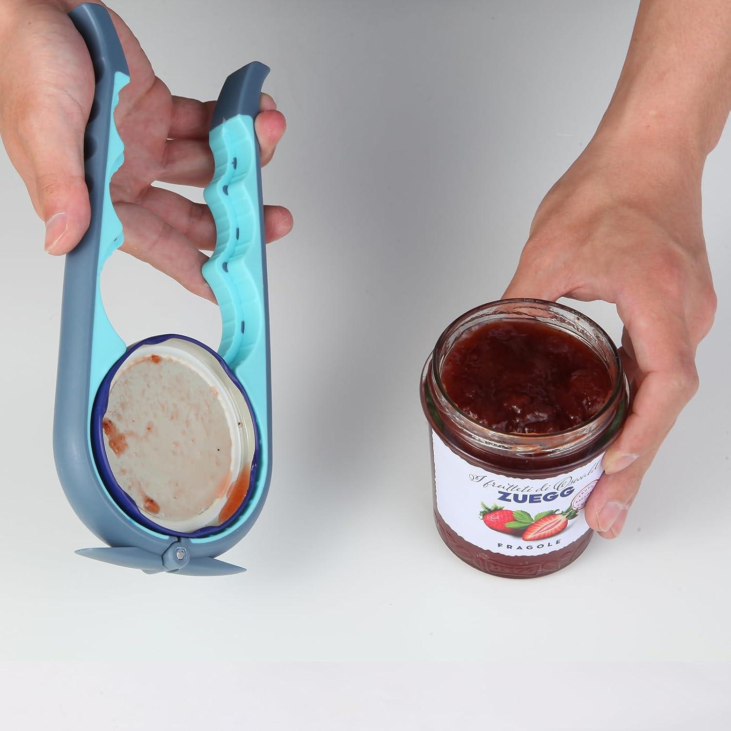 Abridor de frascos manual Wolnivi para manos débiles 22x8.8 cm