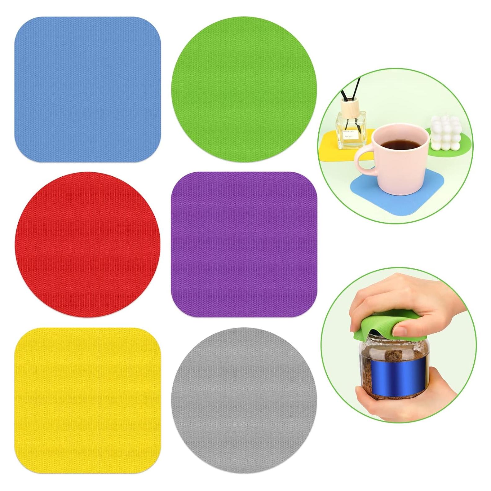 6 Almohadillas de Agarre Antideslizantes Leezmark para Tarros