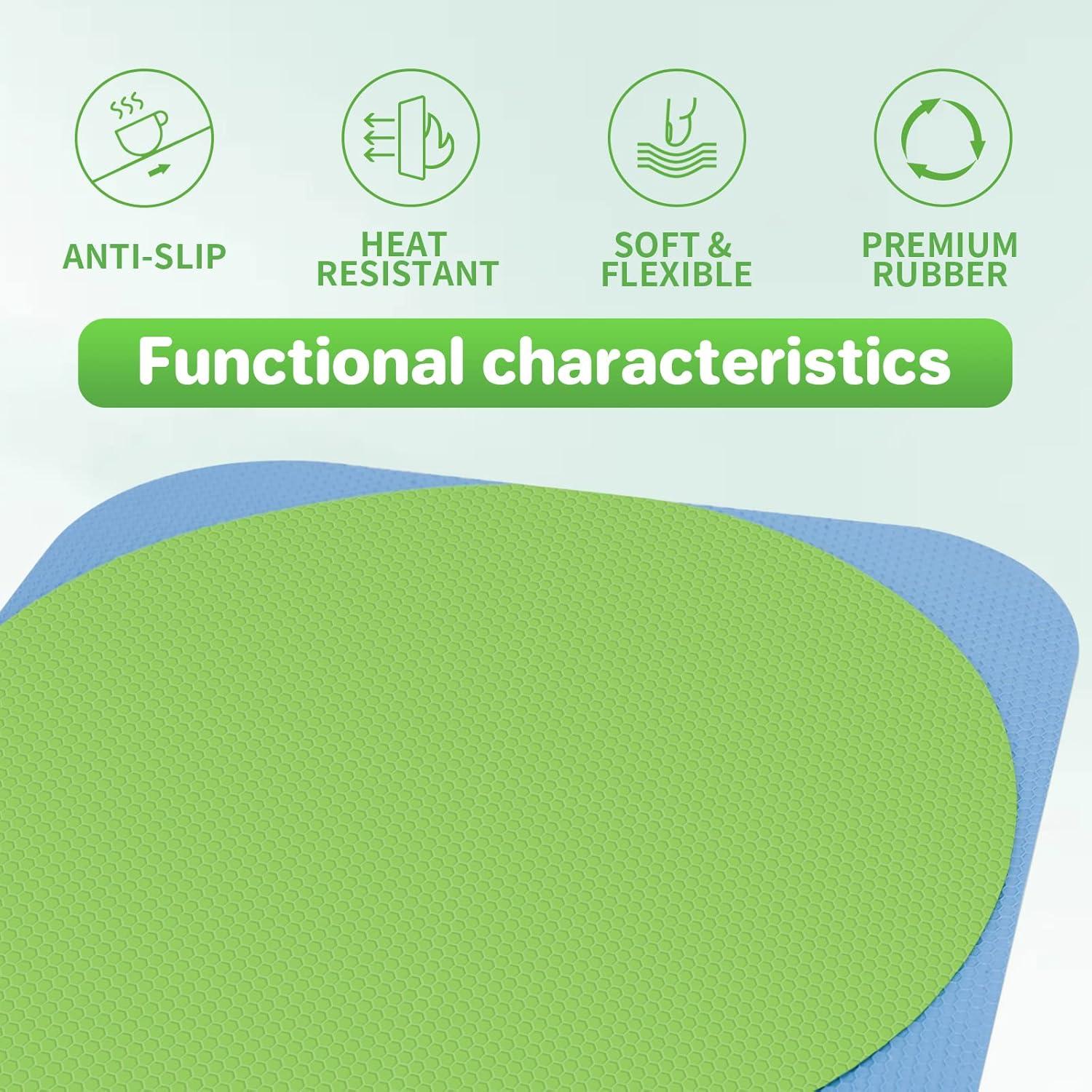 6 Almohadillas de Agarre Antideslizantes Leezmark para Tarros