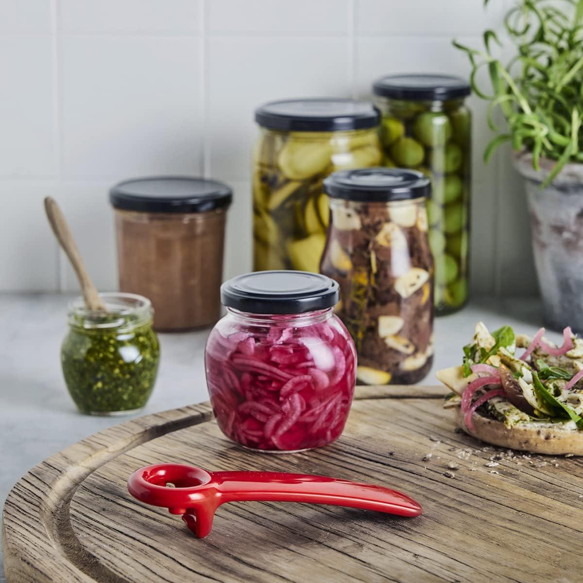 Abre Frascos Brix Original Easy Jar Key 2-Pack Acero Inox