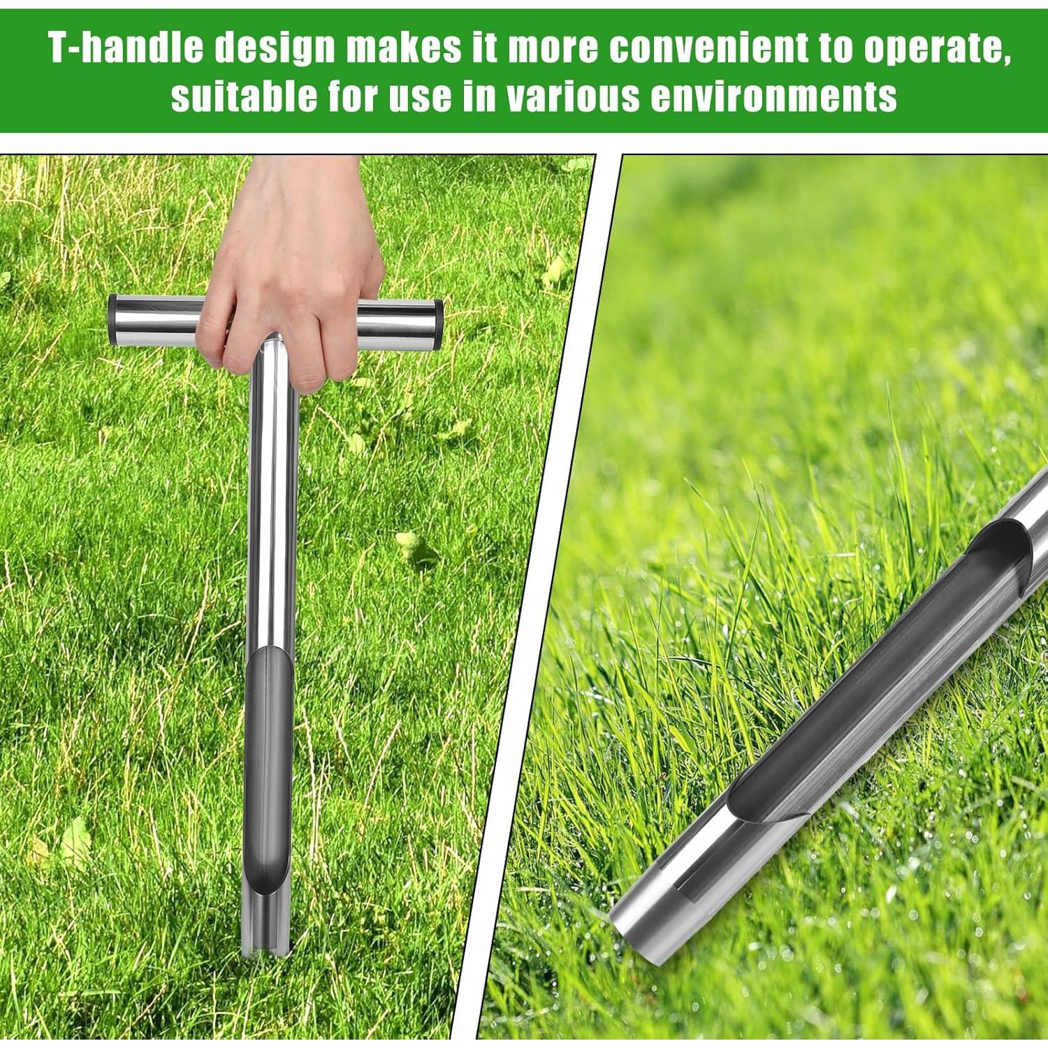 Sonda de Suelo 34.29 cm Acero Inoxidable Sumalon con 2 Bolsas