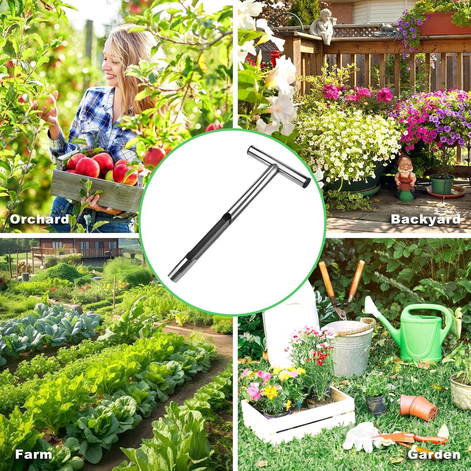 Sonda de Suelo 34.29 cm Acero Inoxidable Sumalon con 2 Bolsas