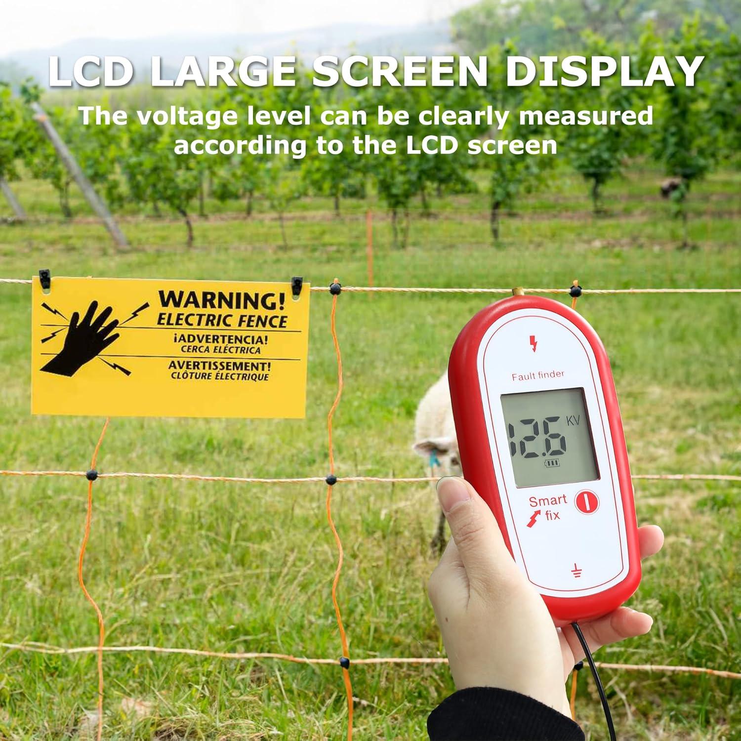 Probador de Voltaje de Cerca Eléctrica Doraami 200-15000V