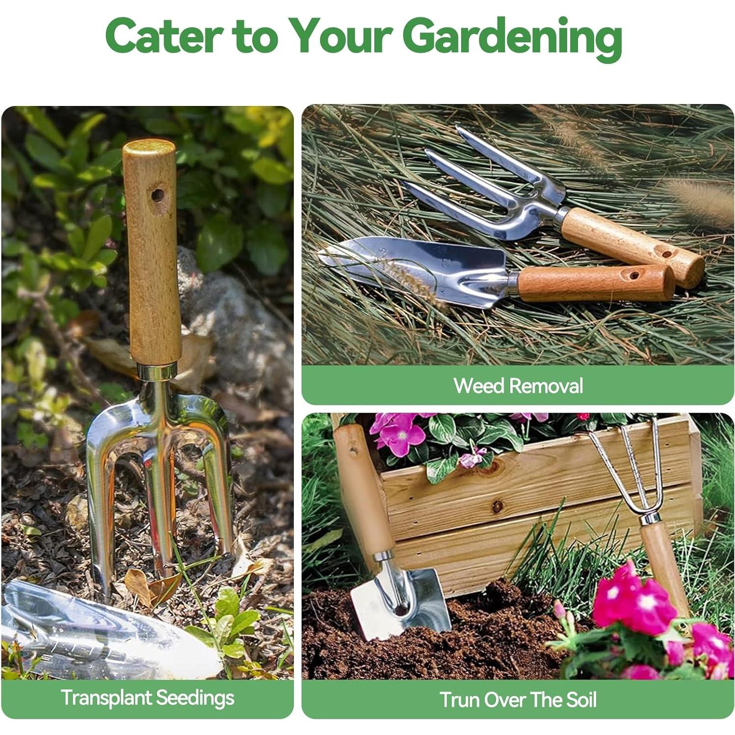 Juego de Herramientas de Jardinería 9 Piezas Grenebo